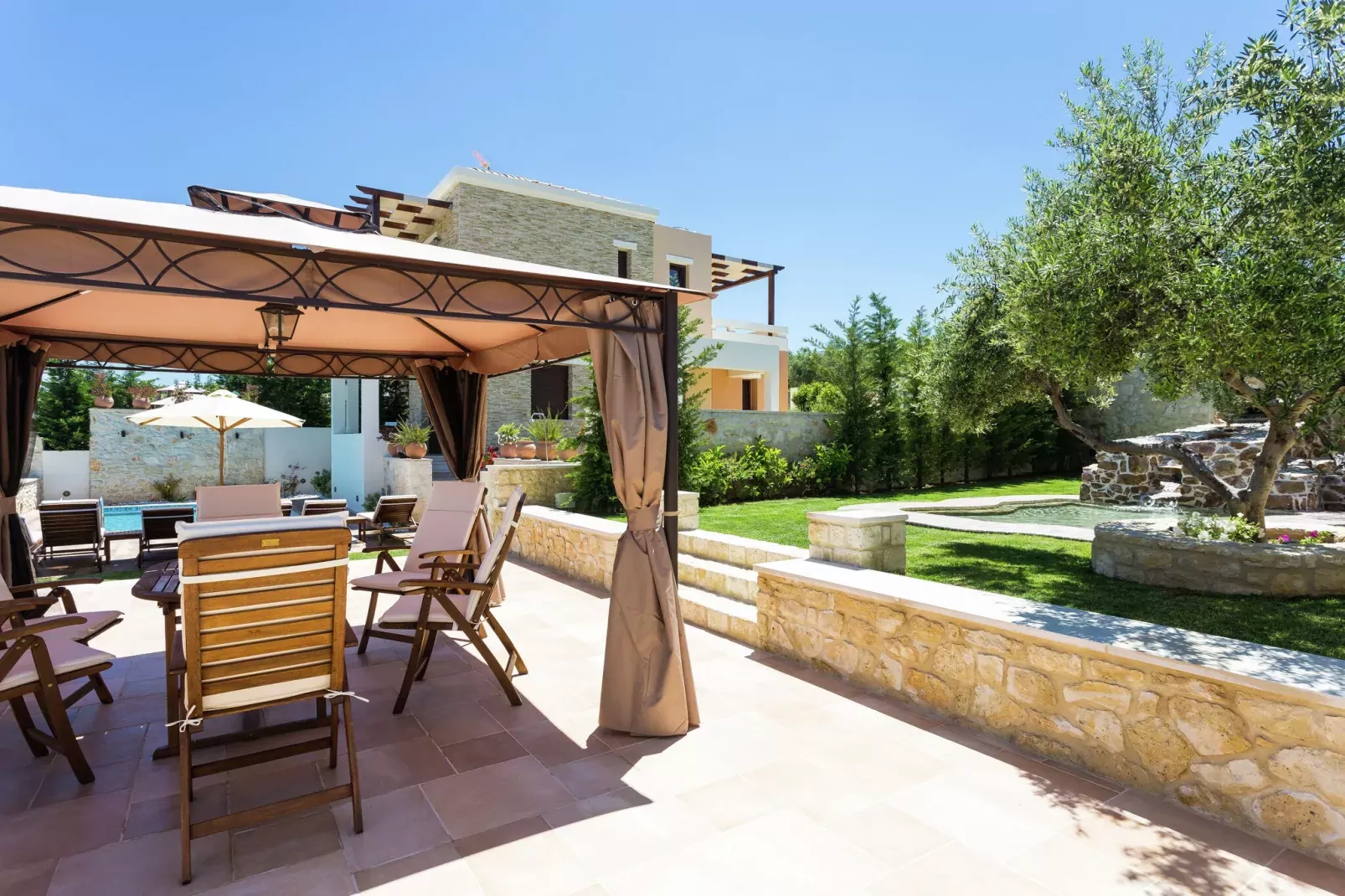 Villa Fragkia-Exterior summer