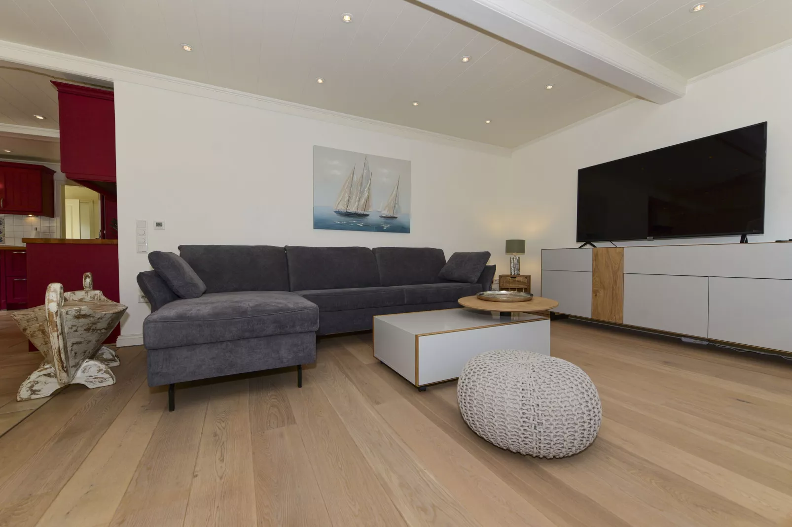 Ferienwohnung in Wyk Boldixum - 4 Pers-Living room