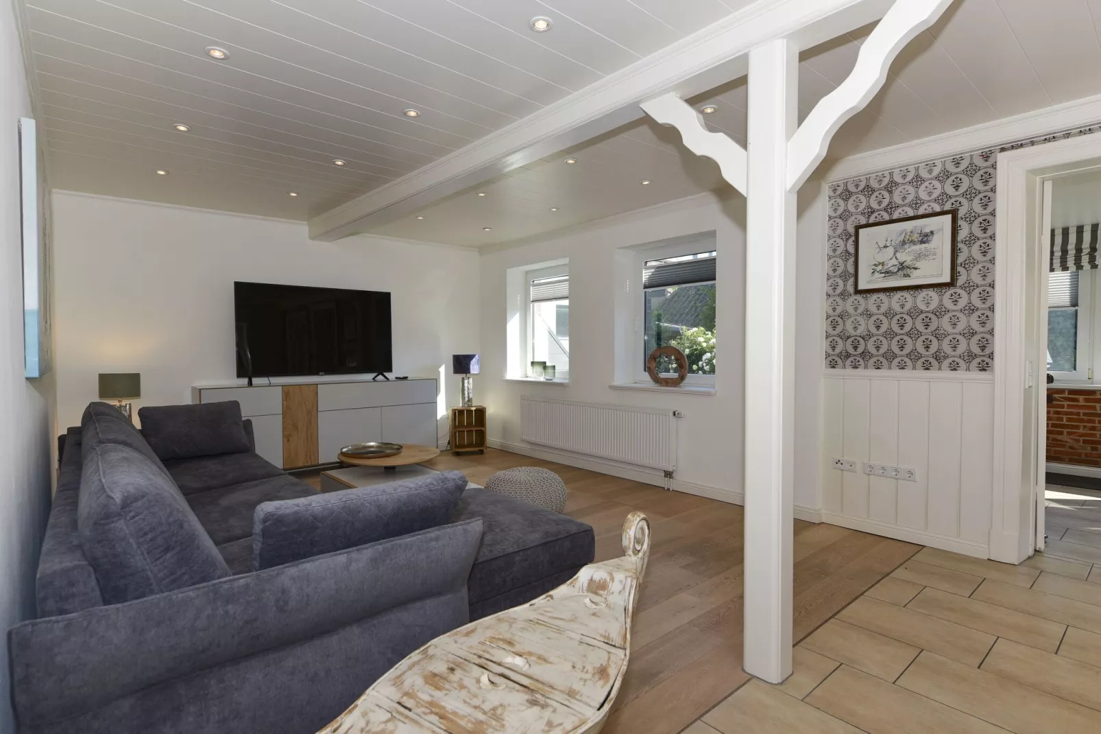 Ferienwohnung in Wyk Boldixum - 4 Pers-Living room