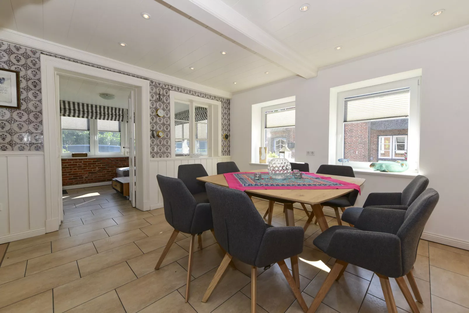 Ferienwohnung in Wyk Boldixum - 4 Pers-Dining room