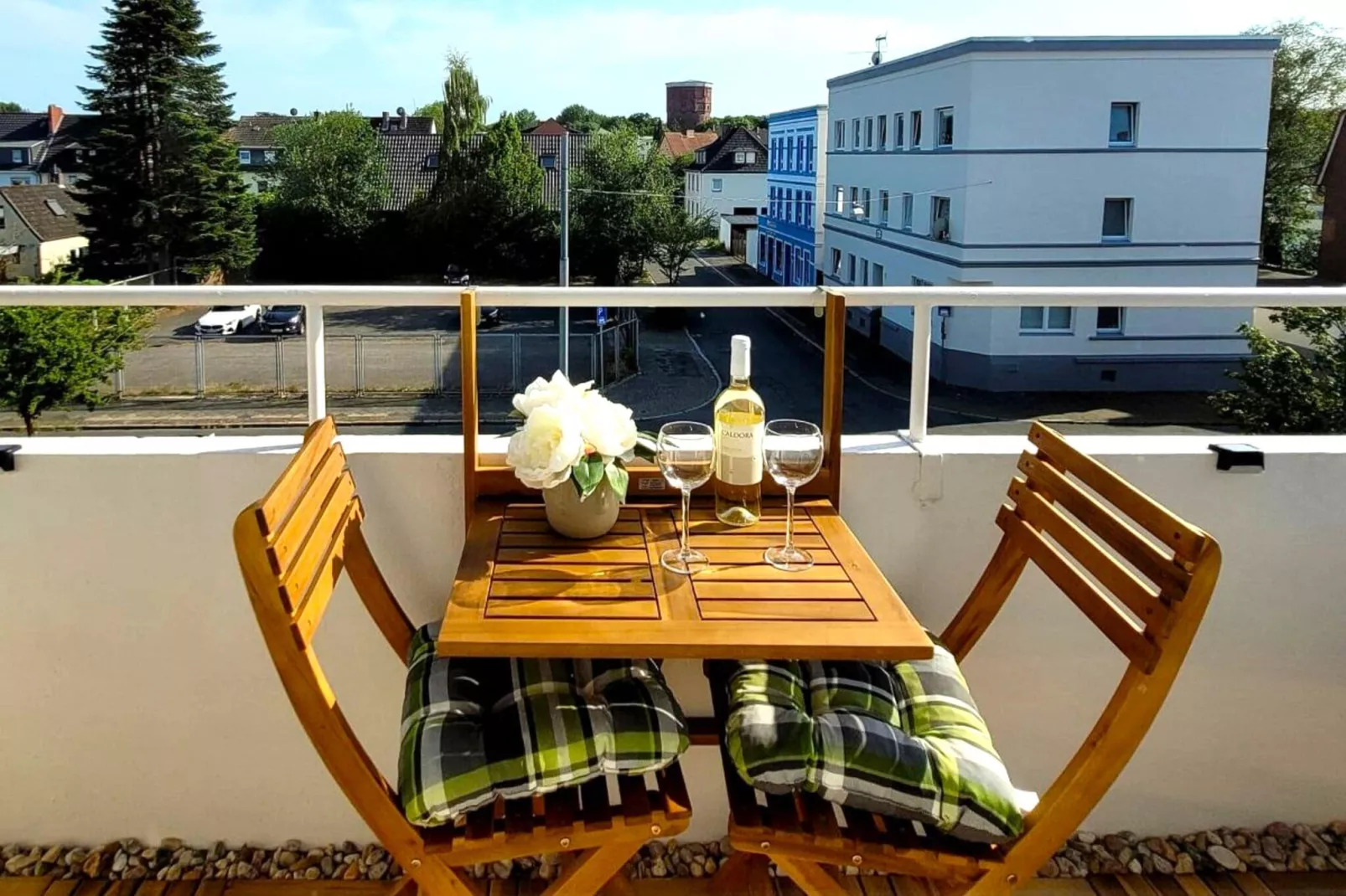 Ferienwohnung Der Anker-Terrace balcony