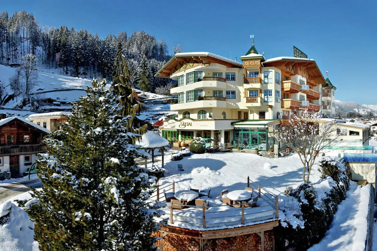 Seetal Residenz-Area winter 1km