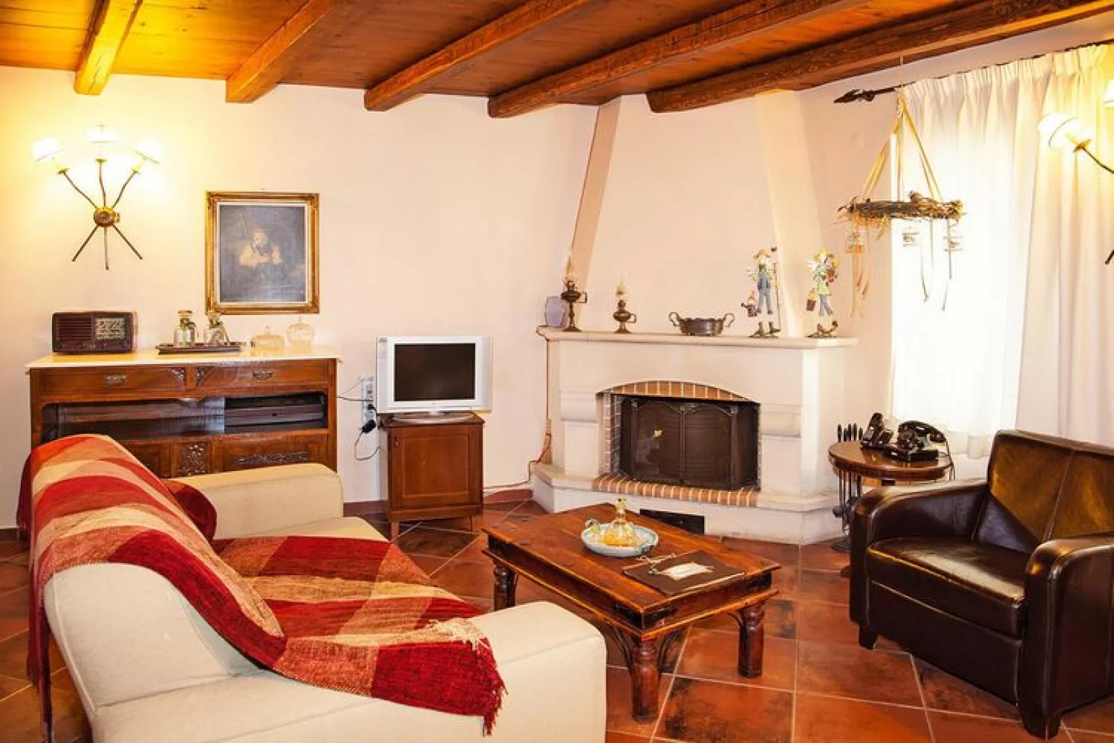 Holiday homes Archanes - Maisonette Zephyros 150 qm-Wohnzimmer