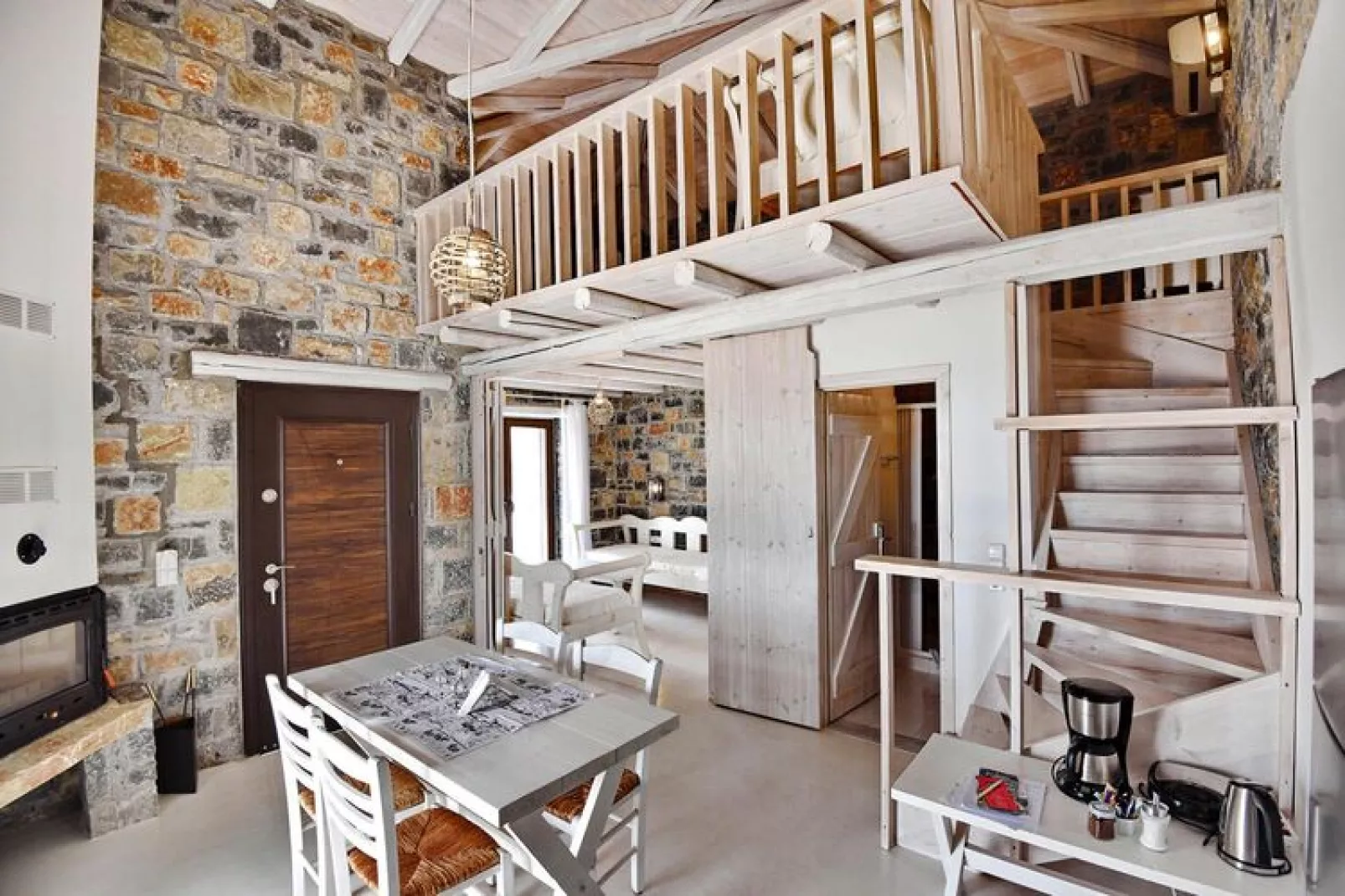 Villas Palazzo Greco Agia Galini-Complex of Villas 4 pax-Living room