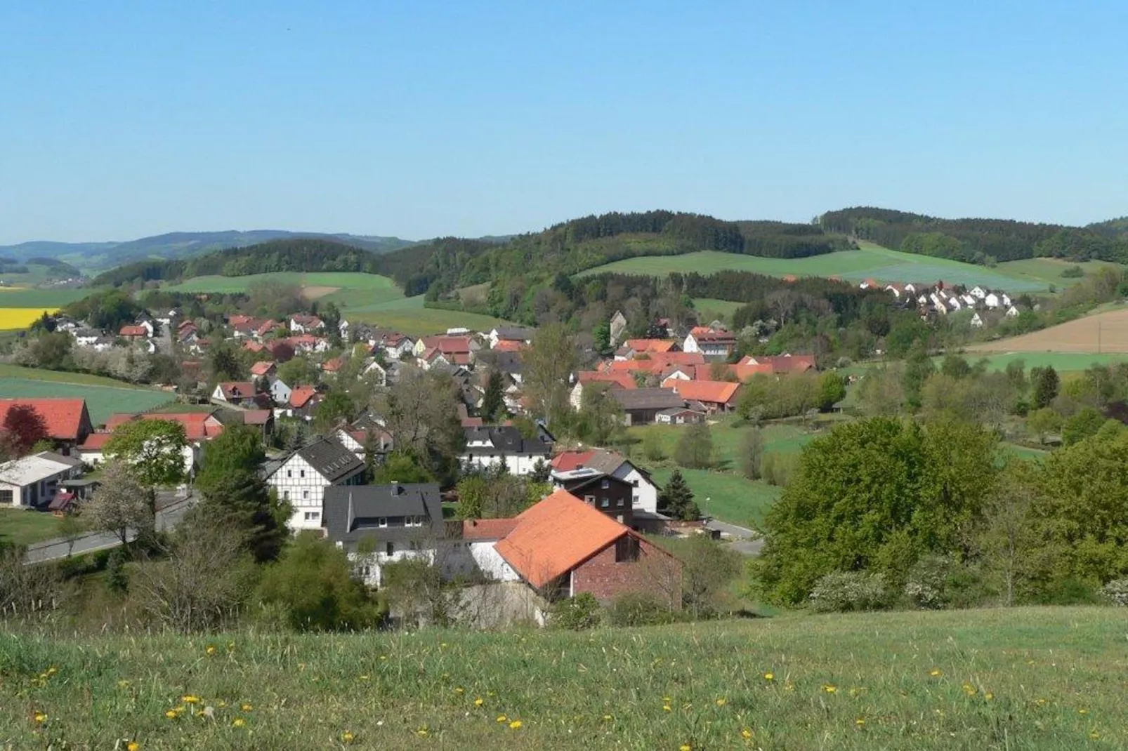 Sauerland-Areas summer 1km