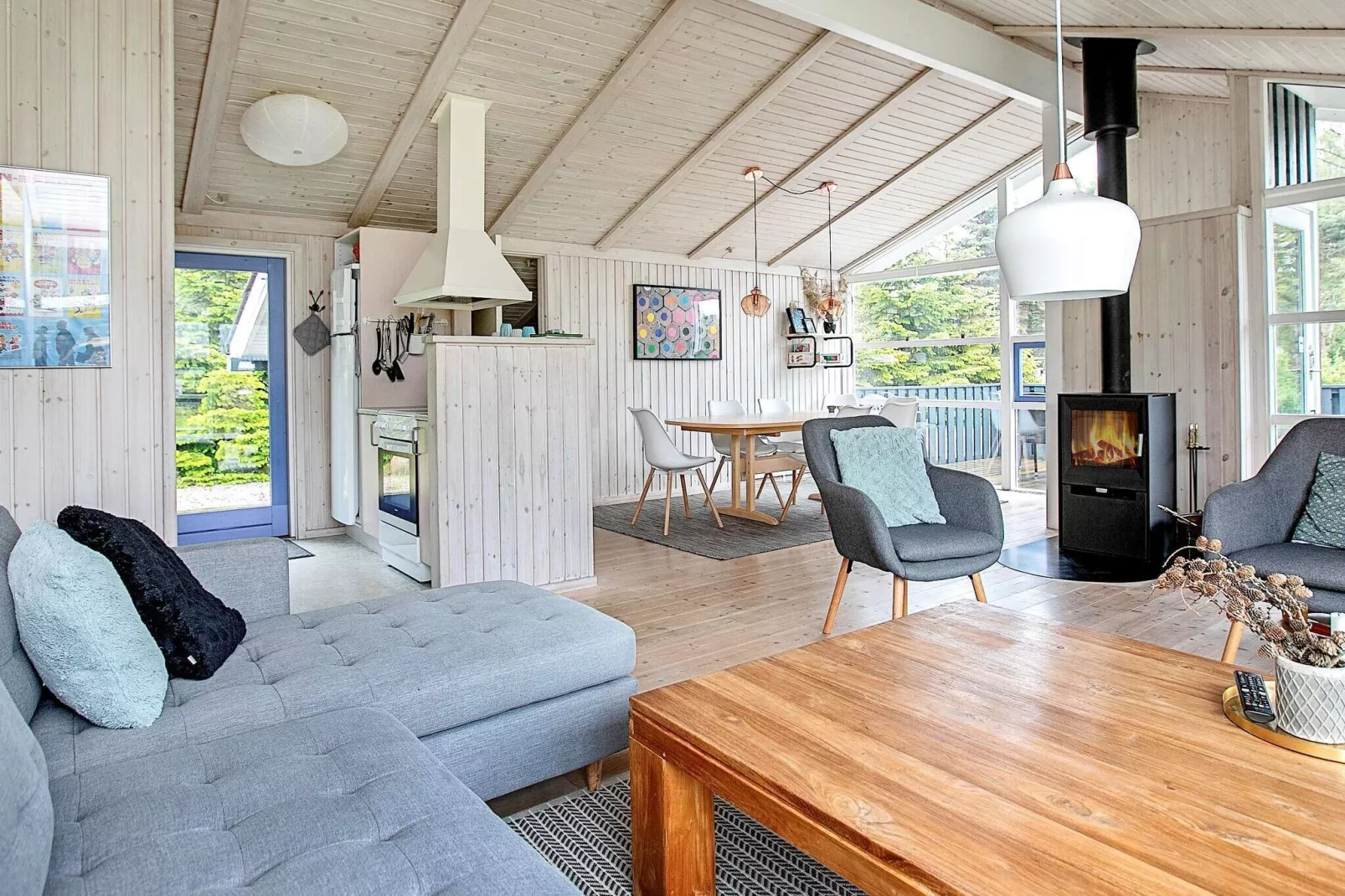 8 Personen Ferienhaus in Væggerløse-Innenbereich