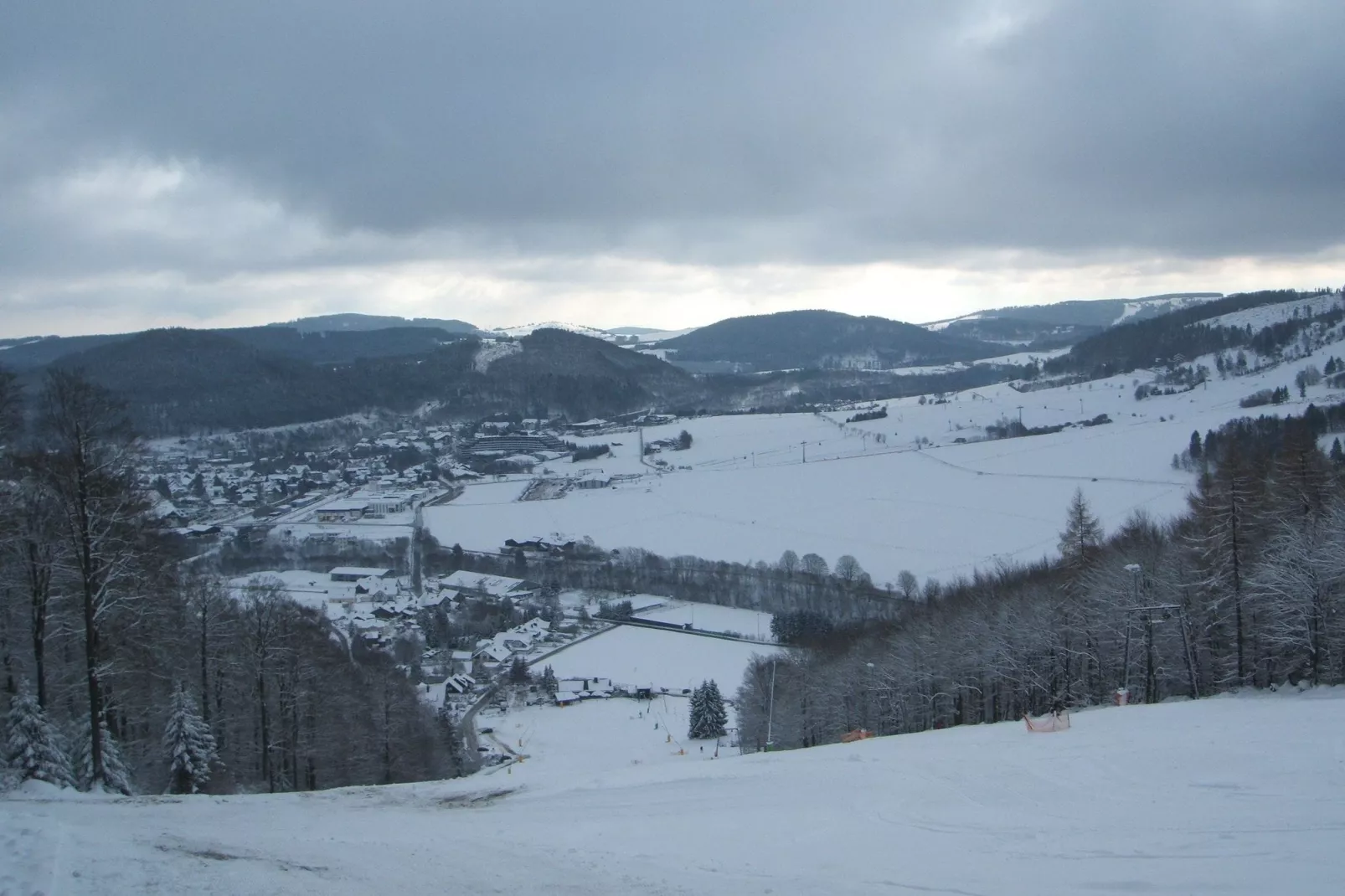 Auf den Gärten-Area winter 1km