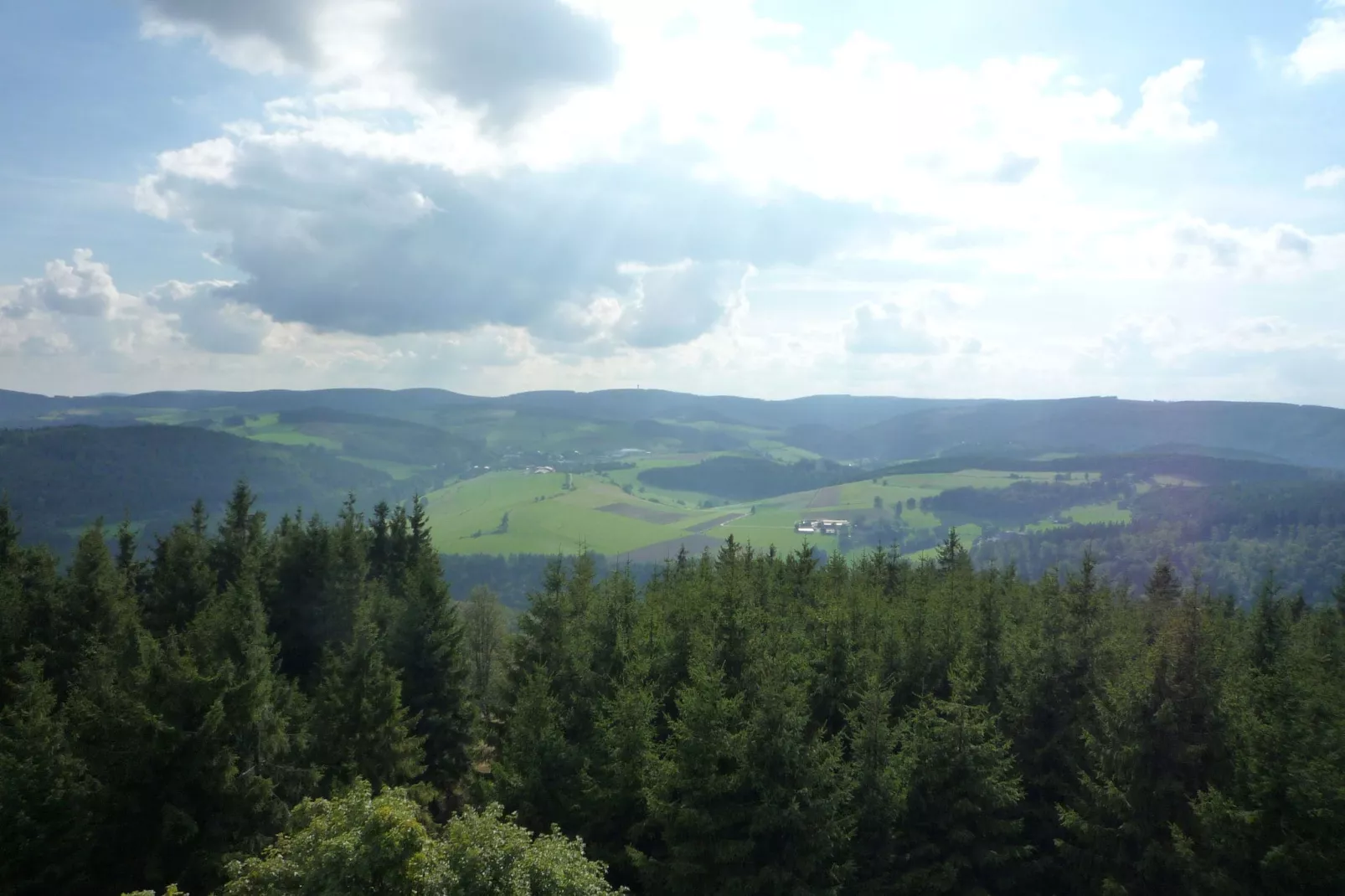 Auf den Gärten-Areas summer 1km