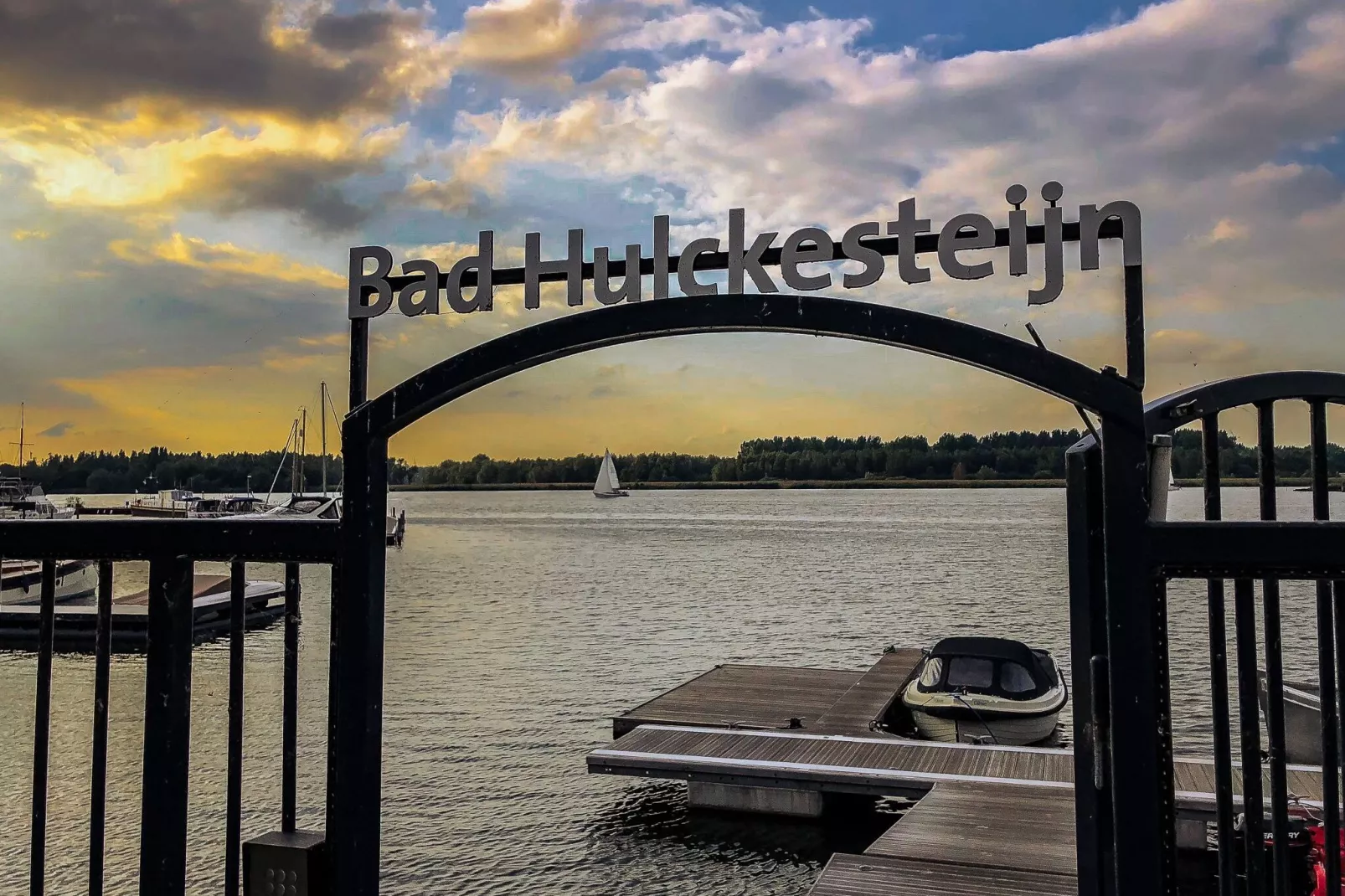 Resort Bad Hulckesteijn 5-Gebiete Sommer 1 km