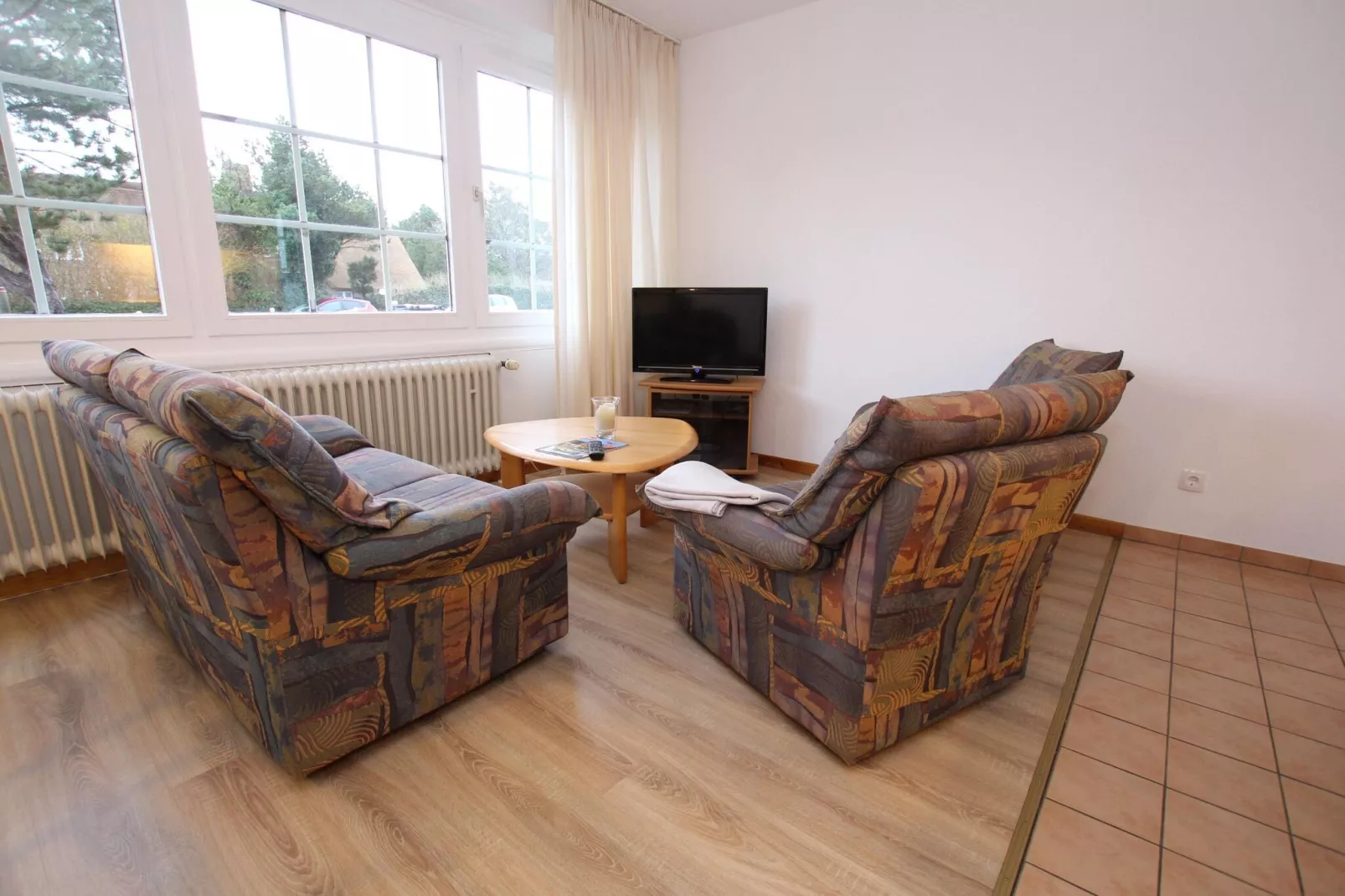 Apartementhaus Ulrike Wohnung 2 - Westerland-Living room
