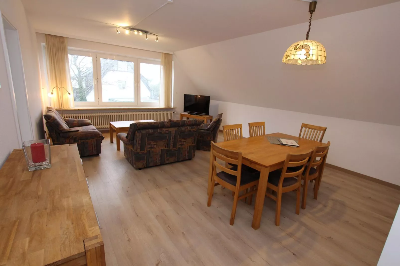 Apartementhaus Ulrike Wohnung 5 - Westerland-Living room