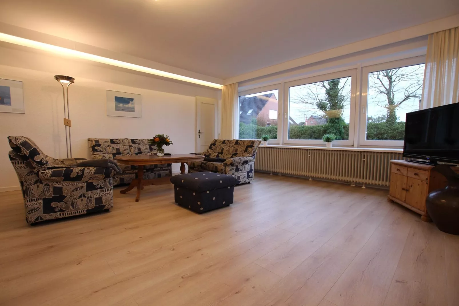 Apartementhaus Ulrike Wohnung 3 - Westerland-Living room
