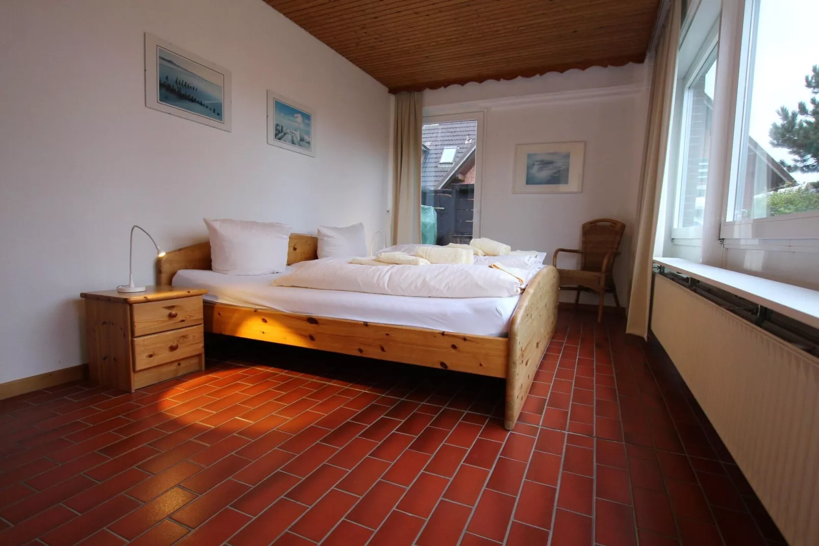 Apartementhaus Ulrike Wohnung 3 - Westerland-Bedroom