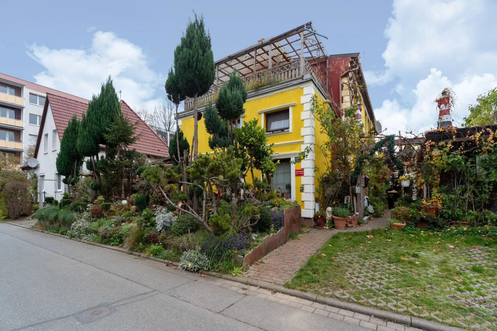Rollstuhlgerecht Wohnen mit Wintergarten-Exterior summer