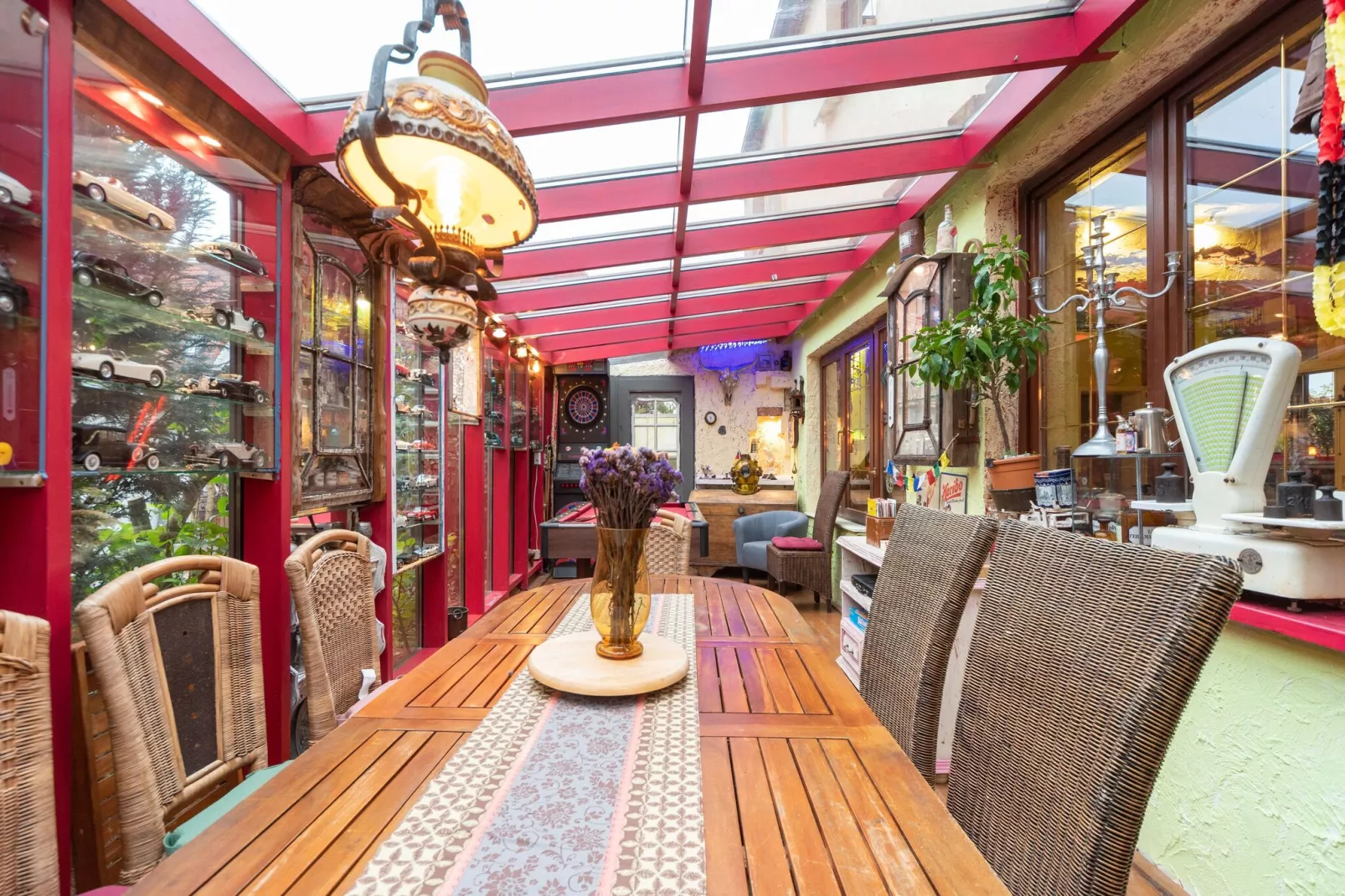 Rollstuhlgerecht Wohnen mit Wintergarten-Dining room