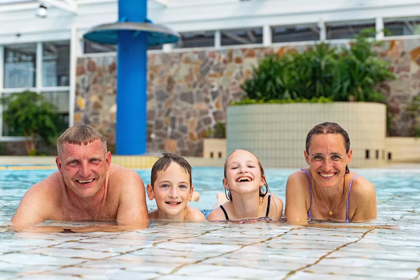 6 Personen Ferienhaus auf einem Ferienpark Hanstholm - Schwimmbad