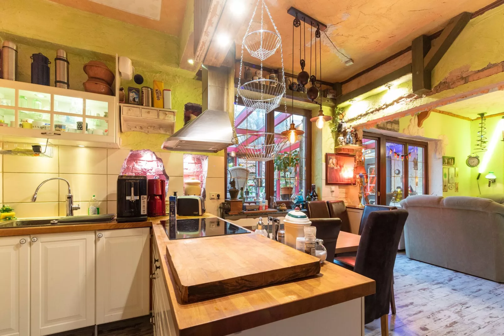 Rollstuhlgerecht Wohnen mit Wintergarten-Kitchen