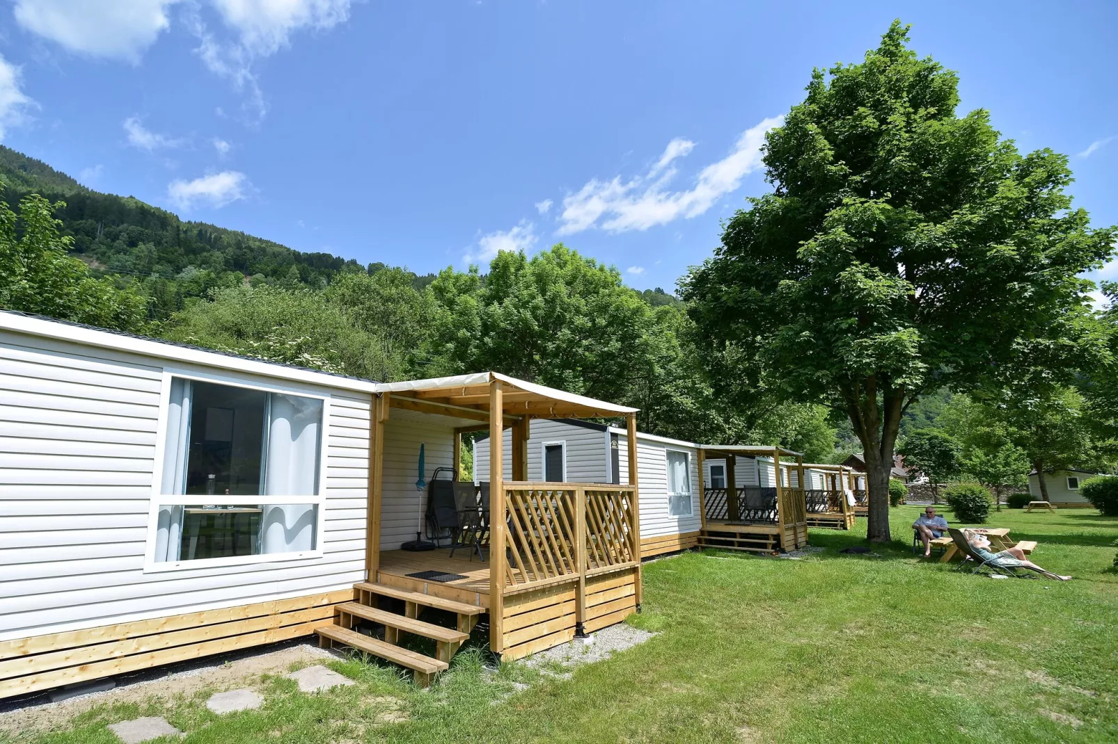 Mobile Home Sachsenburg-Exterior summer