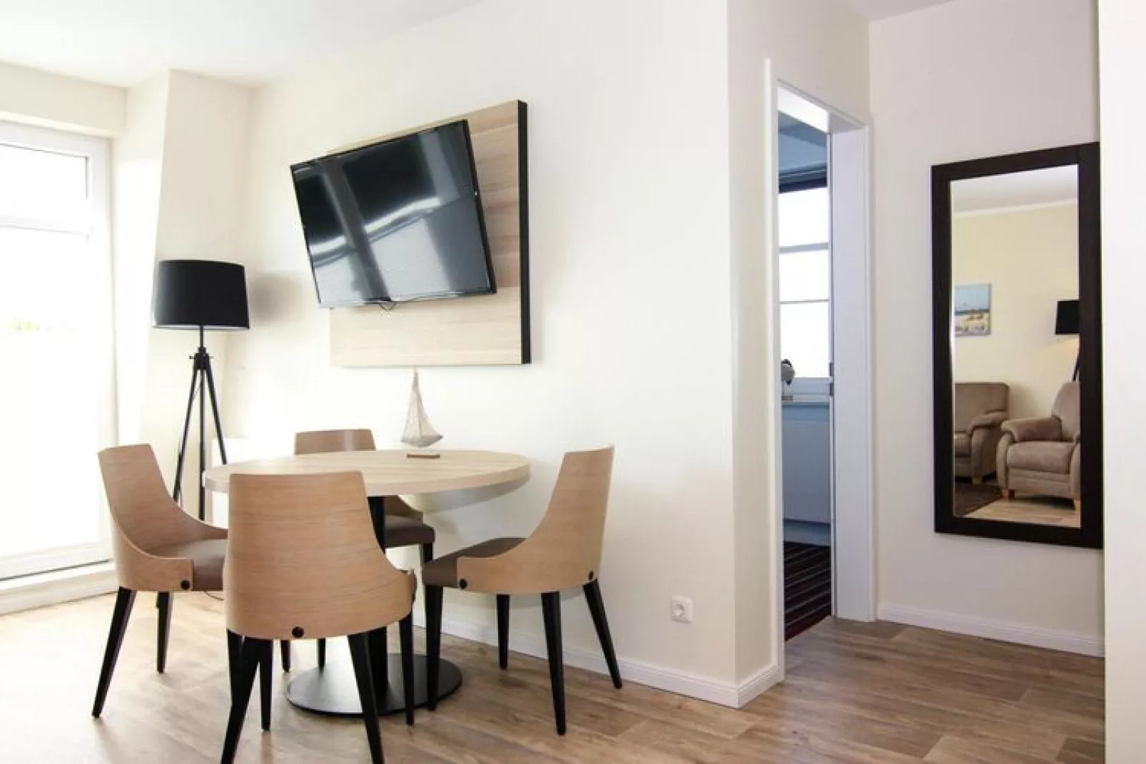 Wohnung A 4 3 Personen-Living room