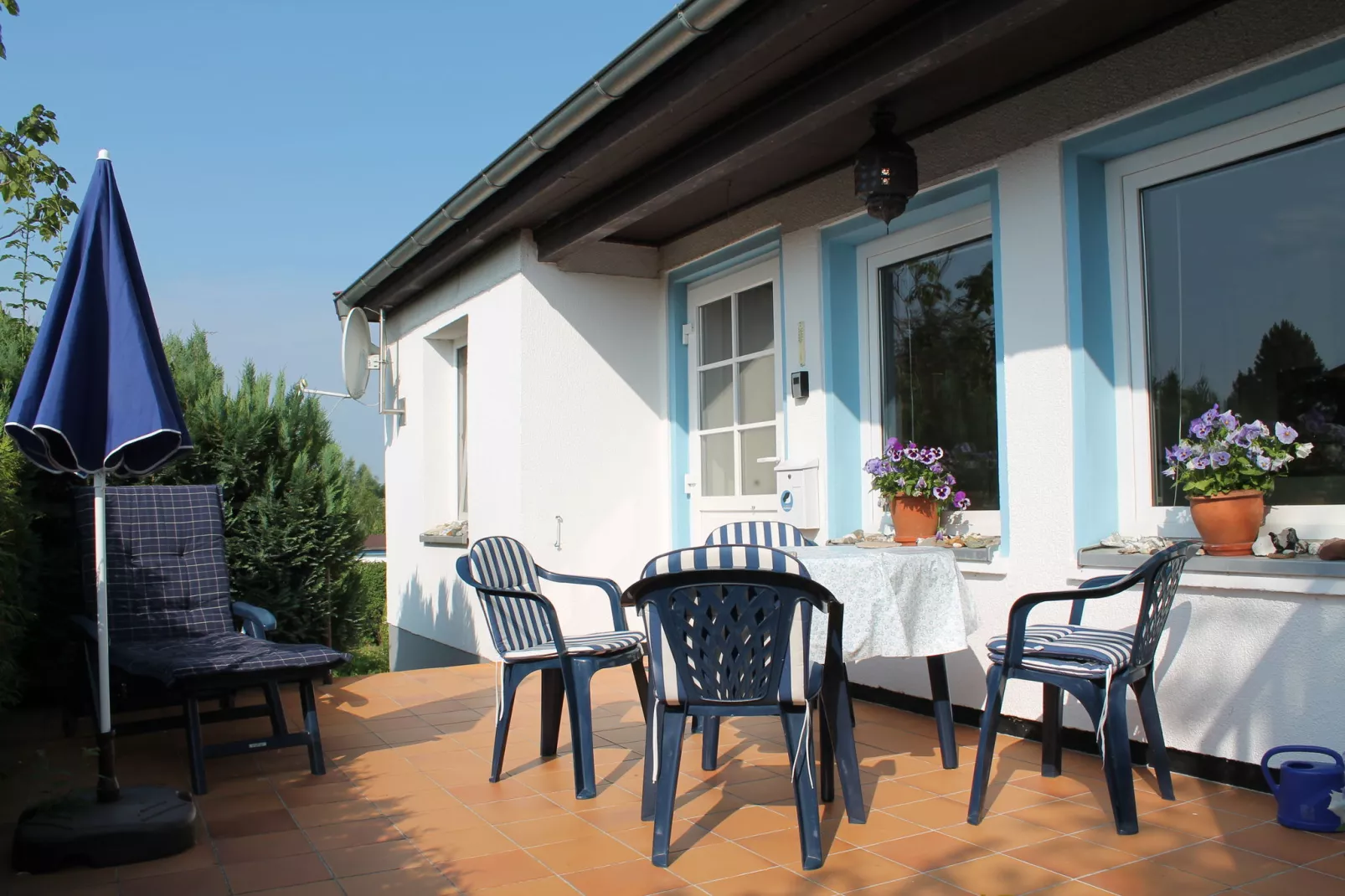 Strandhaus an der Wiek in Strandlage-Balcon-terrasse
