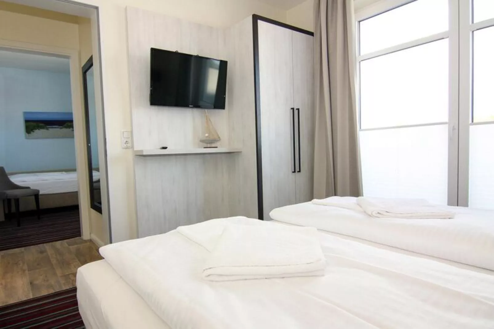 Wohnung A 4 3 Personen-Bedroom
