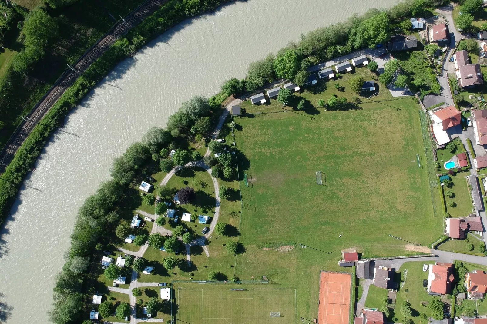 Mobile Home Sachsenburg-Gardens summer