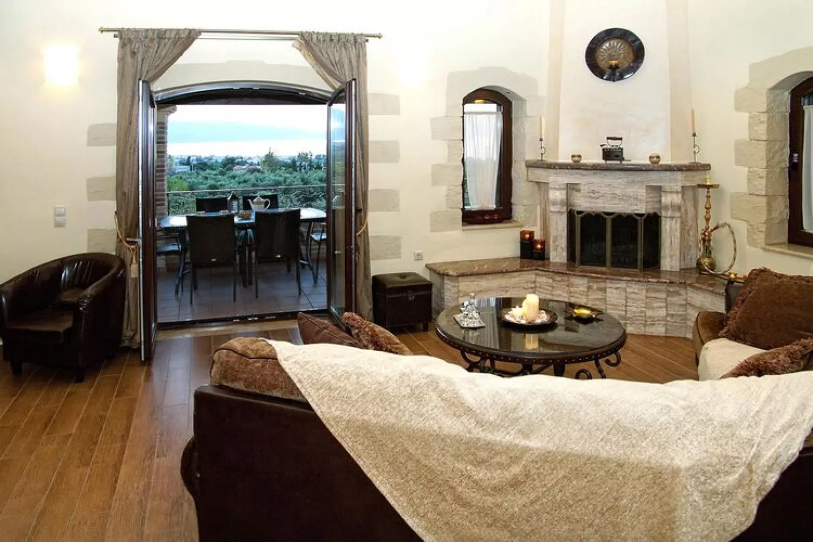 Villa, Kondomari-Villa Giovanta 200 qm-Salon