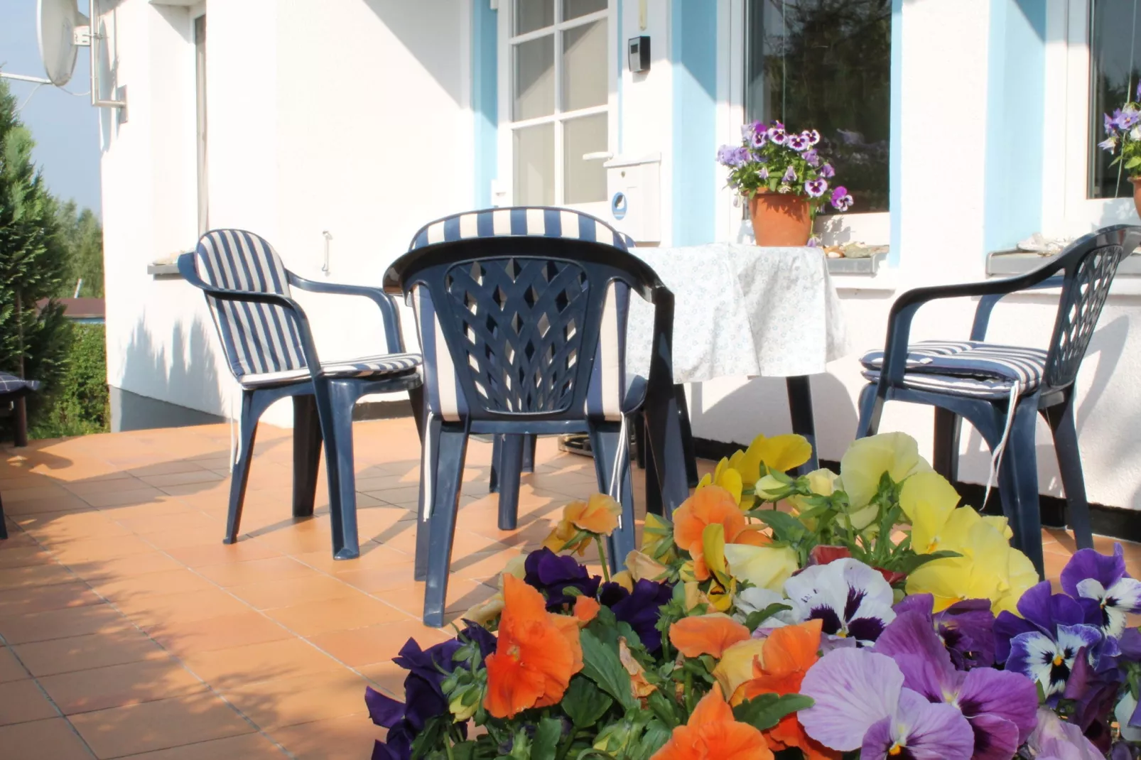 Strandhaus an der Wiek in Strandlage-Balcon-terrasse