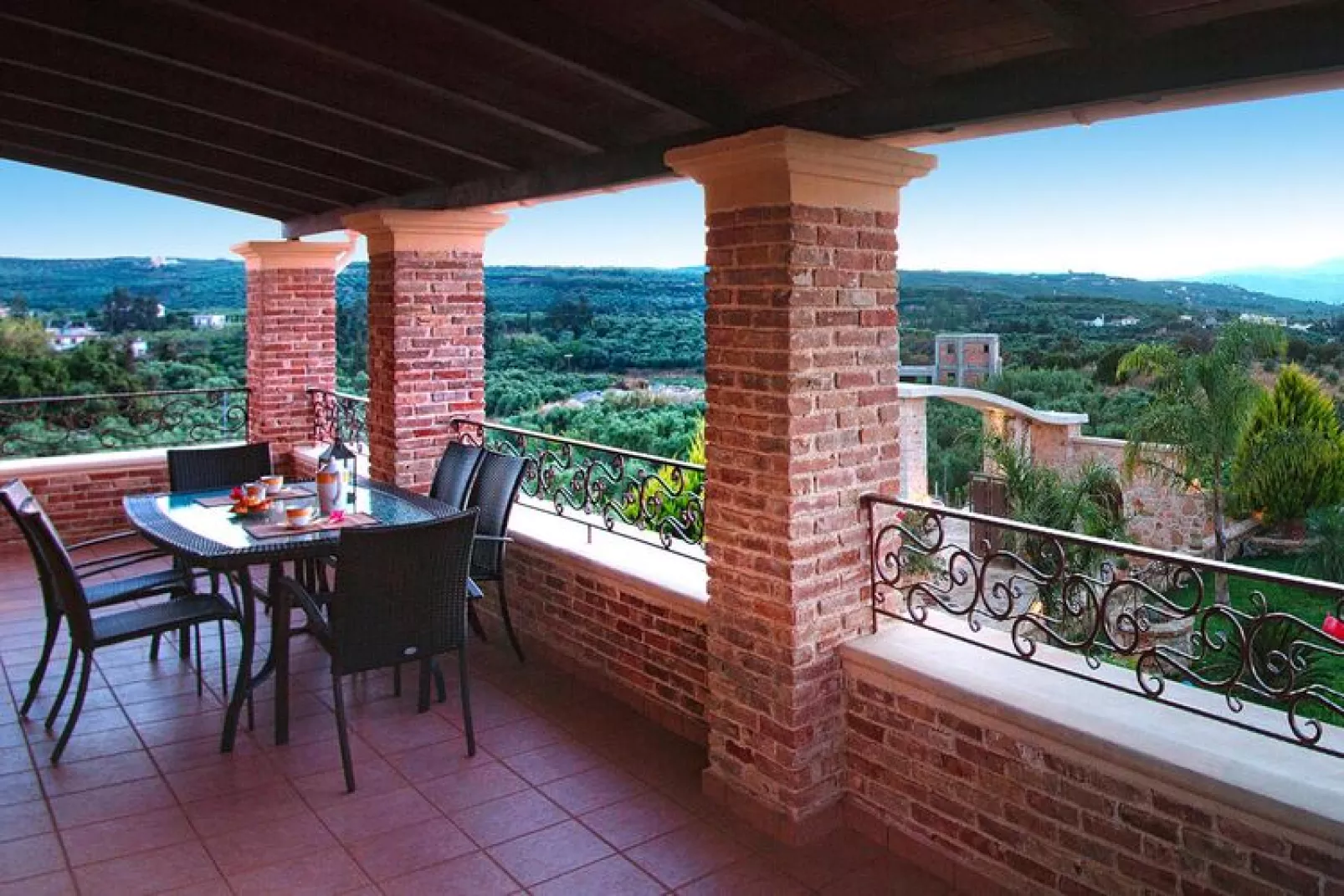 Villa, Kondomari-Villa Giovanta 200 qm-Terrasse