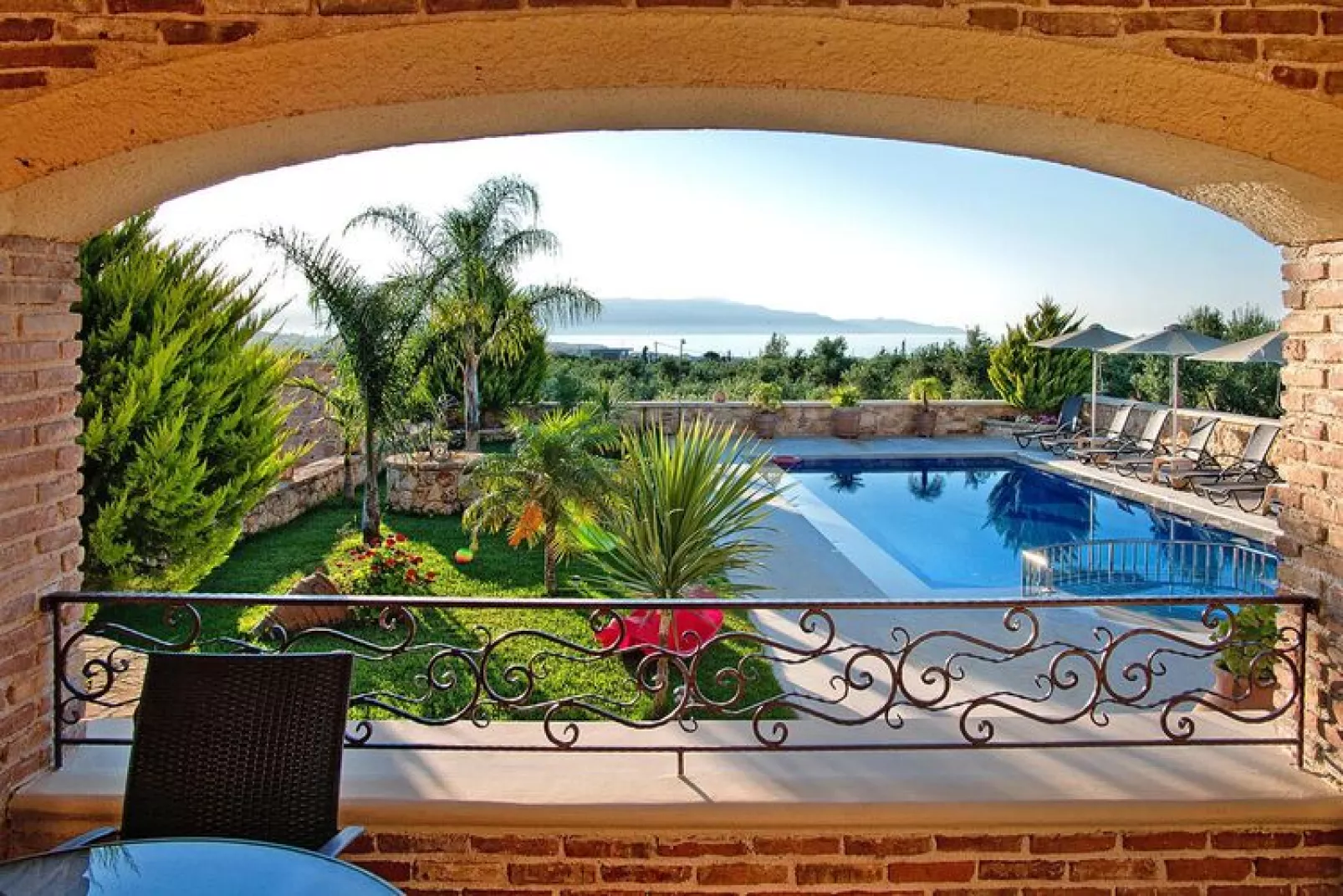 Villa, Kondomari-Villa Giovanta 200 qm-Piscine