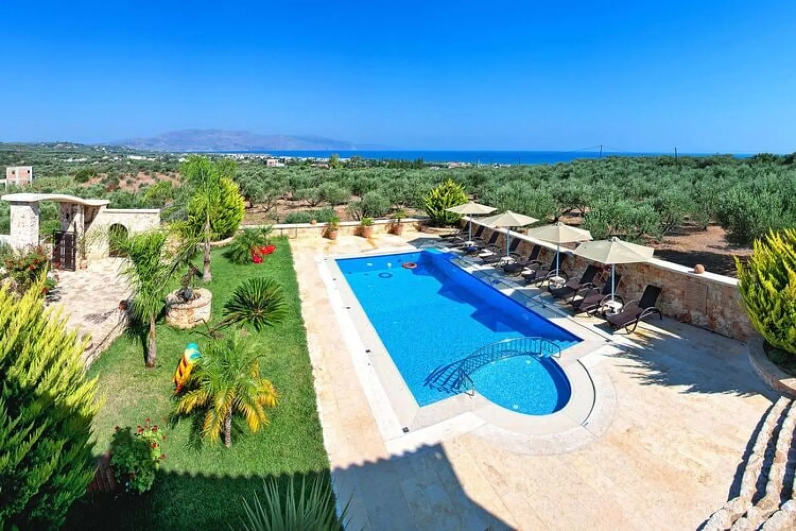 Villa, Kondomari-Villa Giovanta 200 qm-Piscine