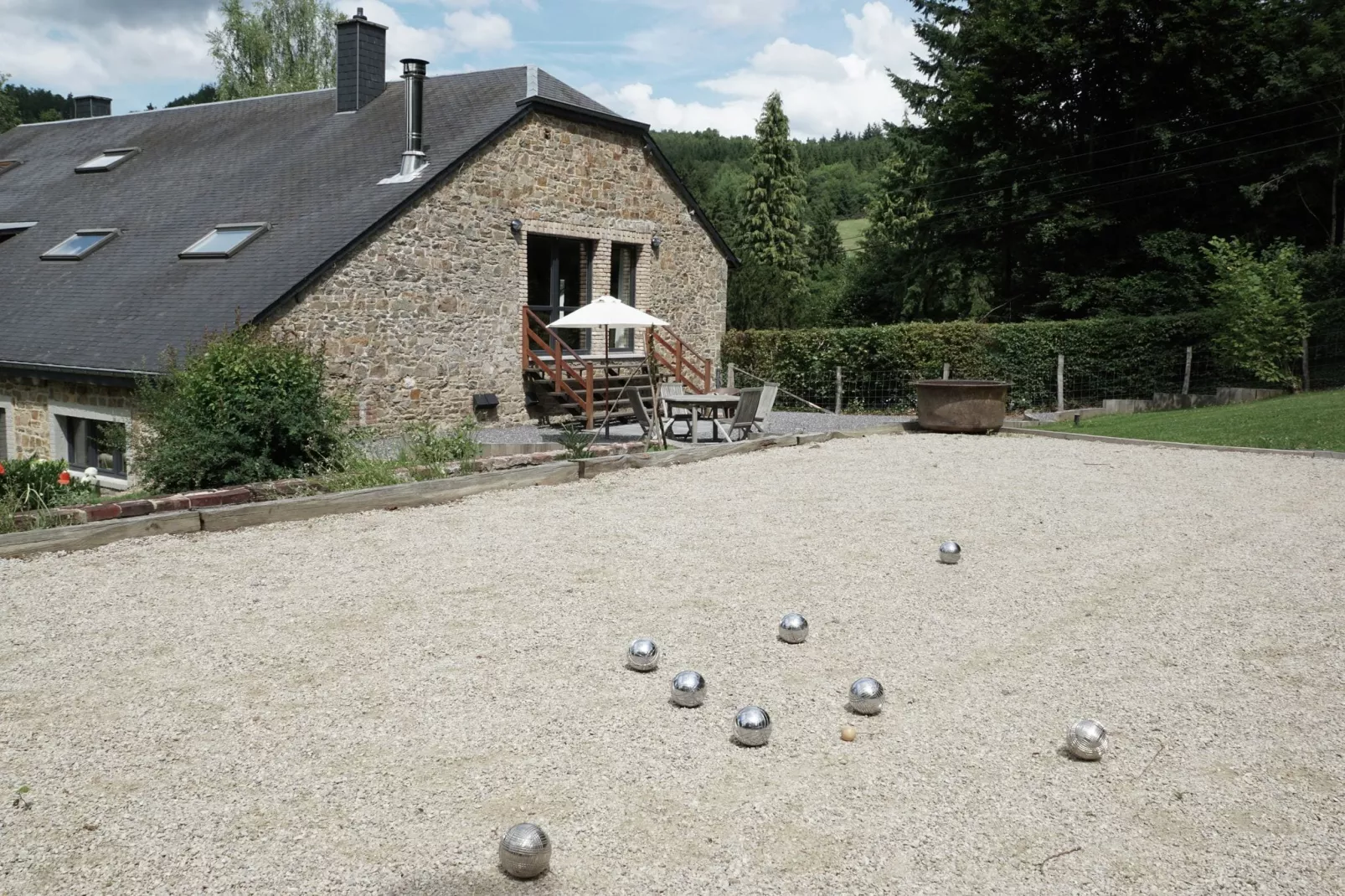 La Grange de Lesse-Jardin d'été