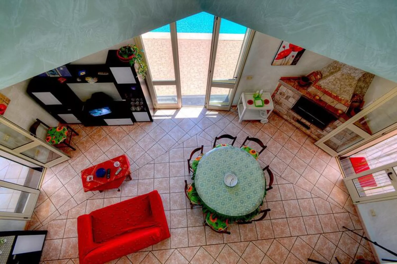 Holiday home Floridia-Villa Paola mit Privatpool-Wohnzimmer