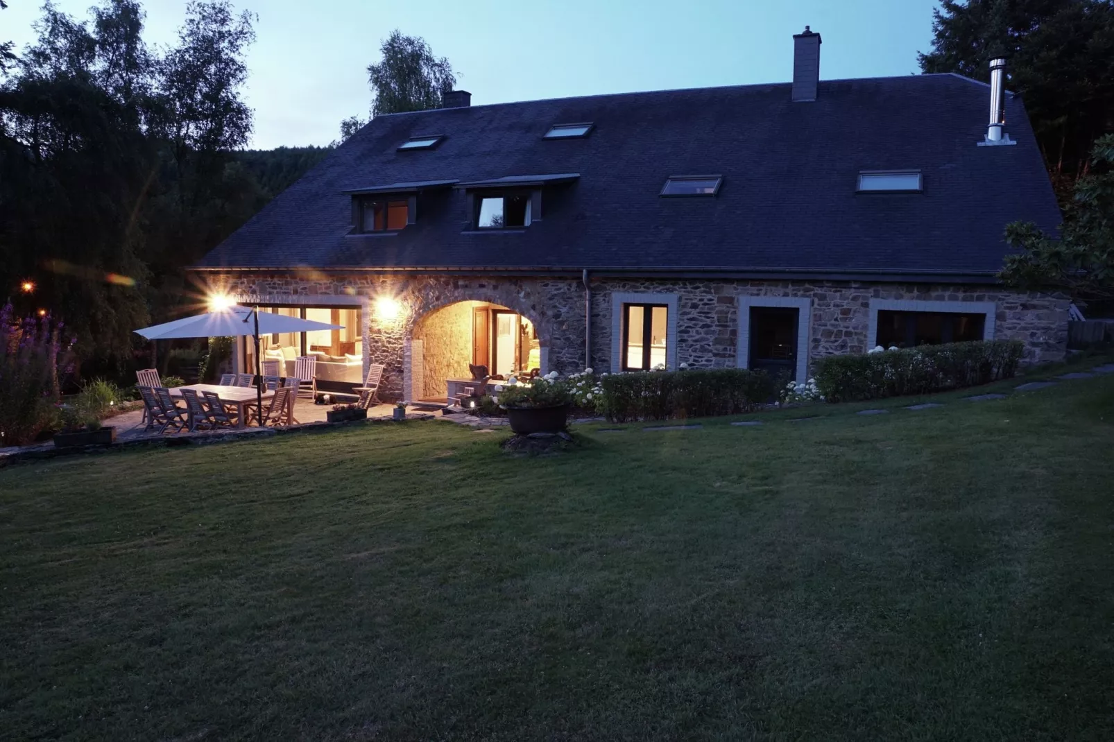 La Grange de Lesse-Jardin d'été