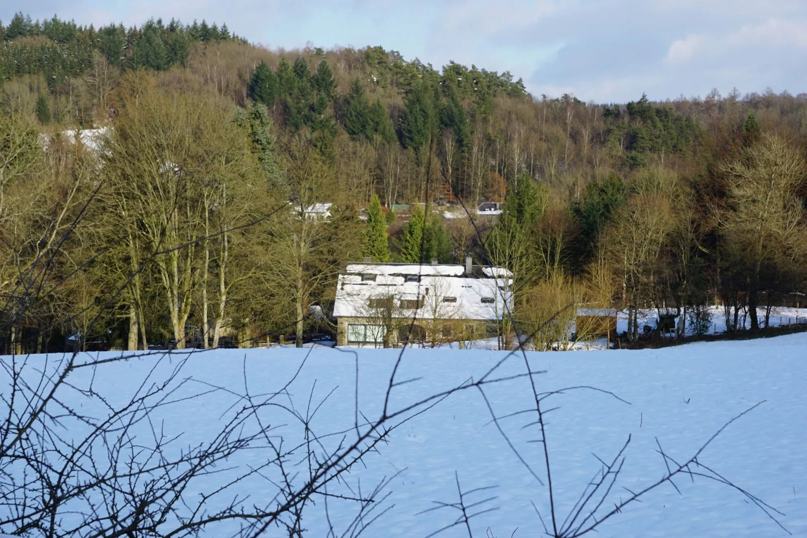 La Grange de Lesse-Extérieur hiver