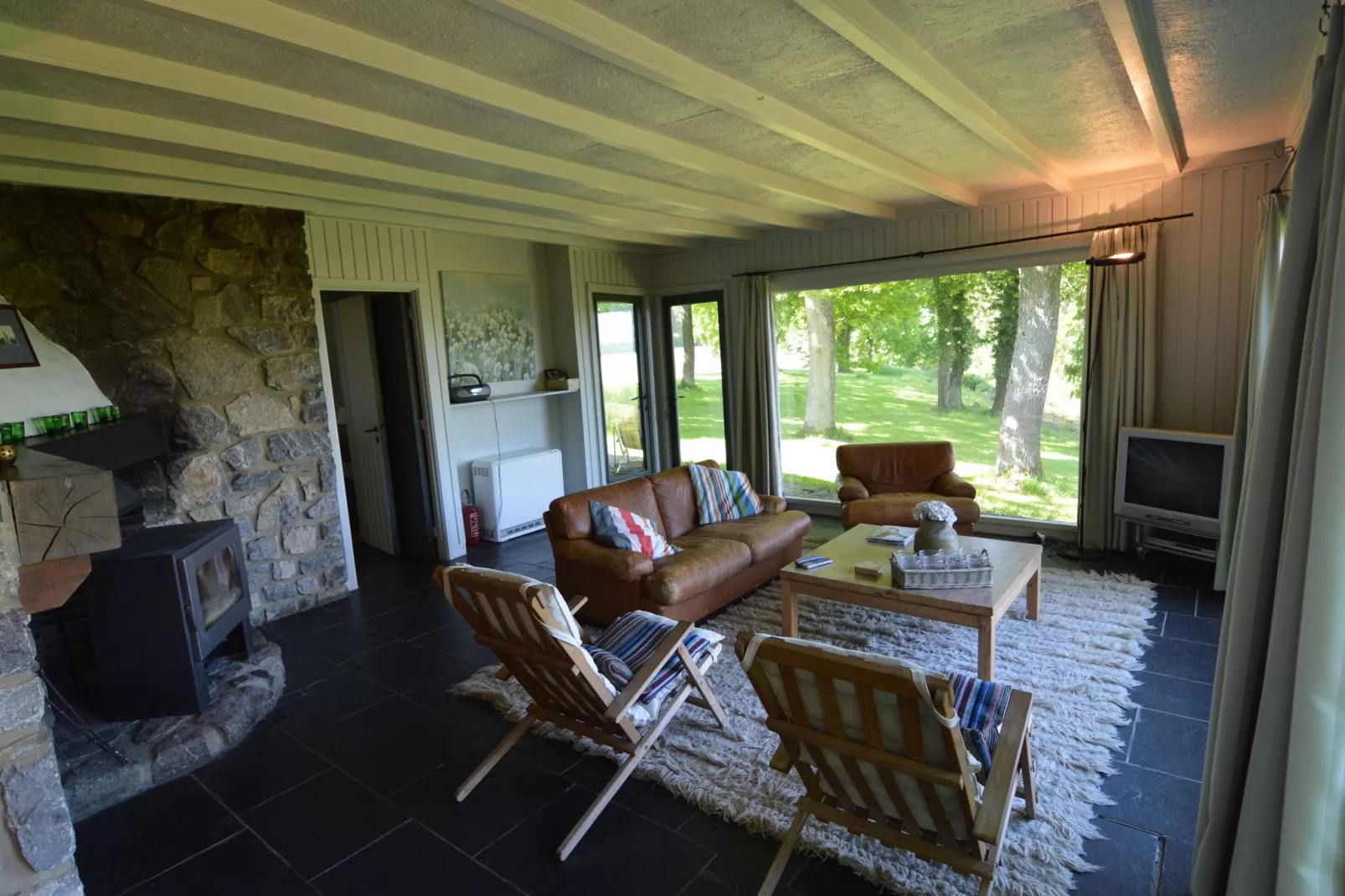 Cabane panoramique-Living room