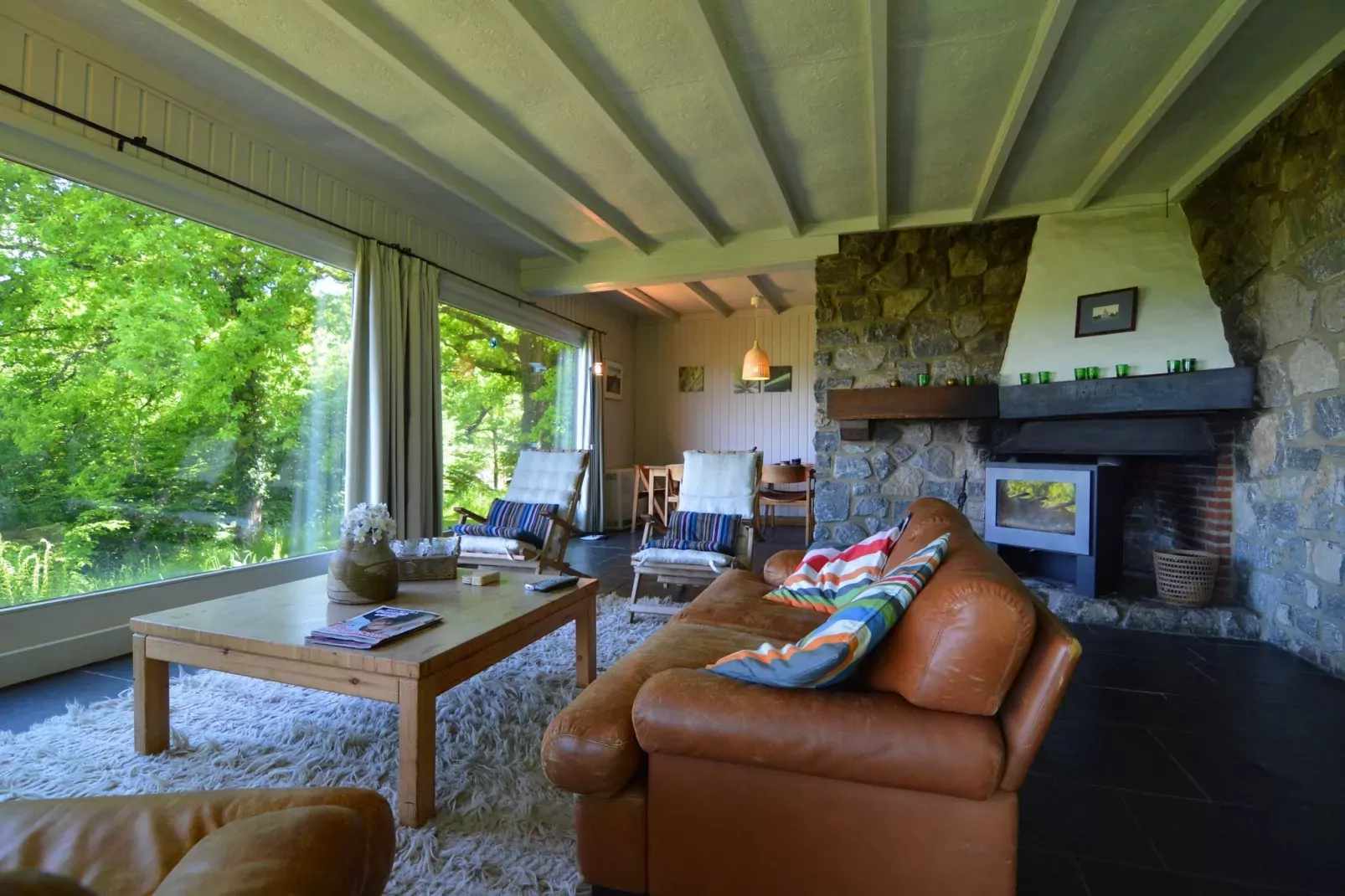 Cabane panoramique-Living room