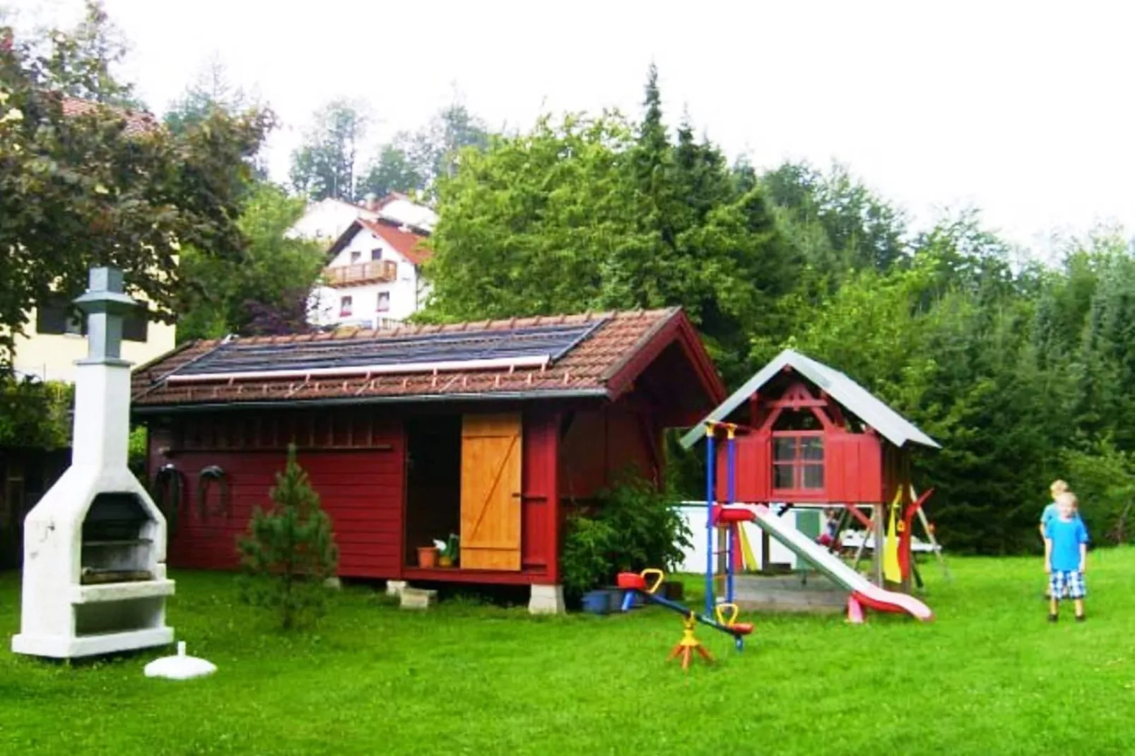 Im Bayerischen Wald-Gardens in summer