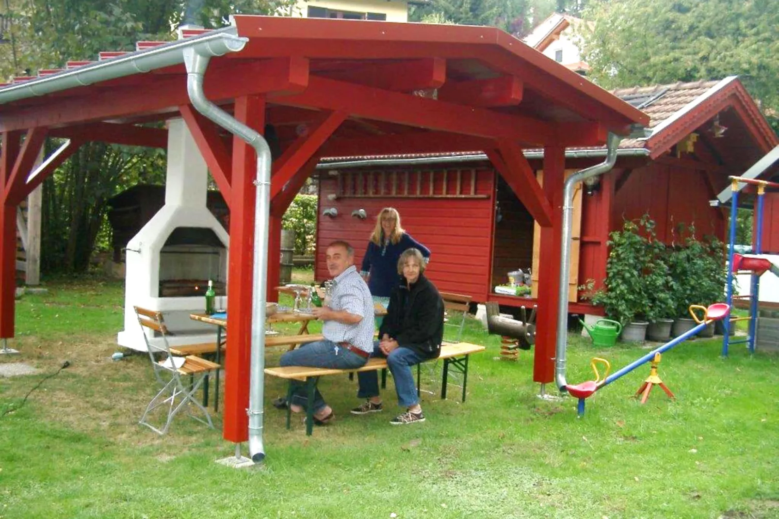 Im Bayerischen Wald-Gardens in summer