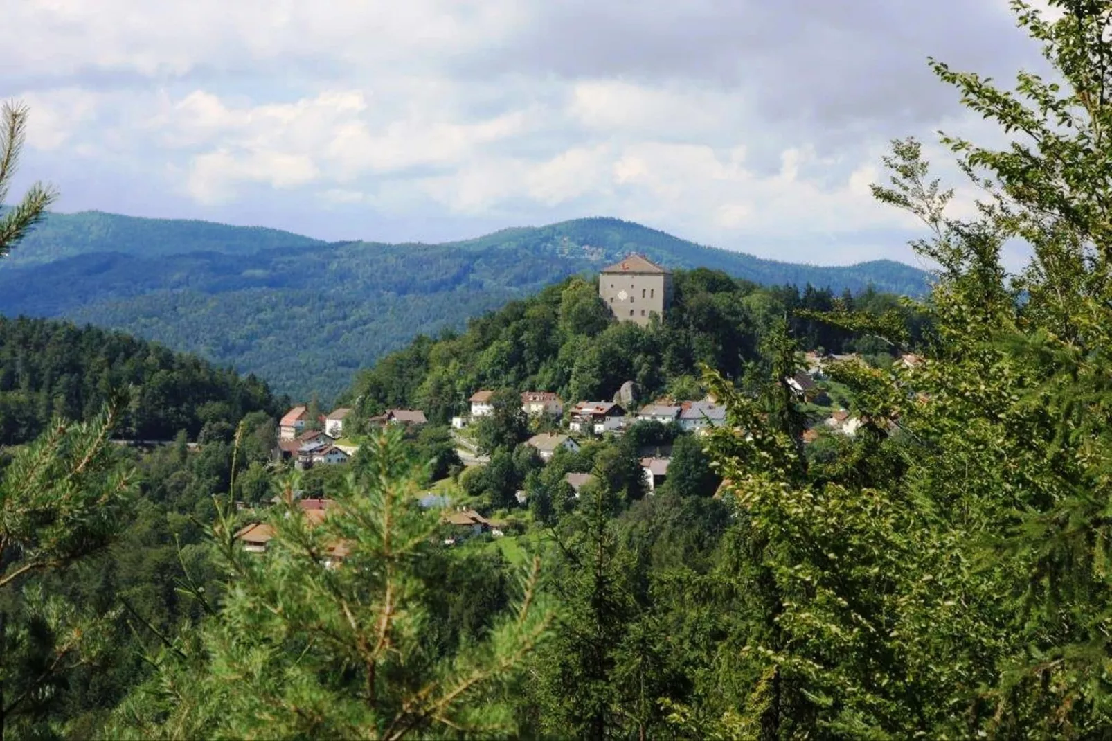 Im Bayerischen Wald-Areas within 1km in summer