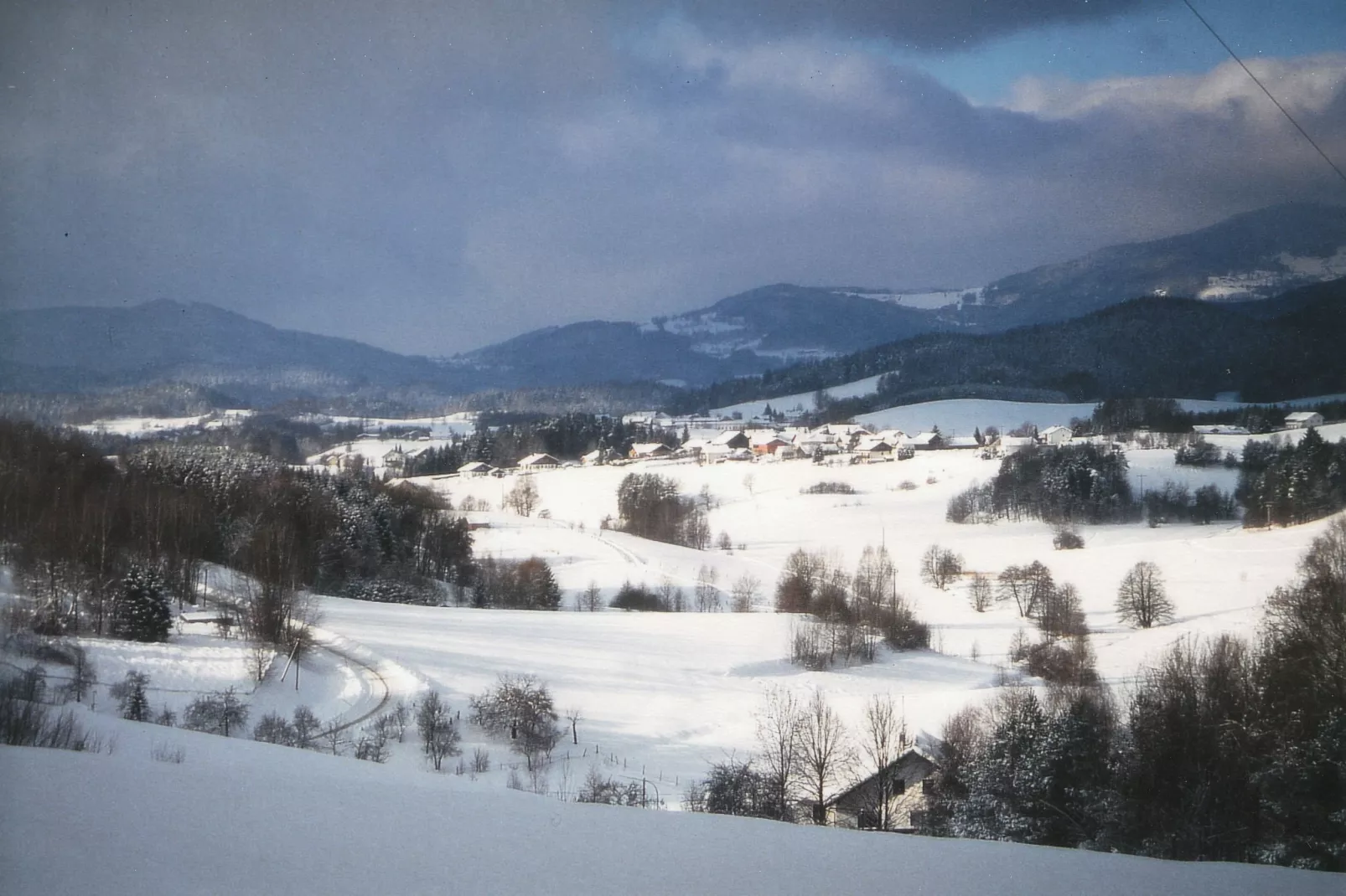 Im Bayerischen Wald-Area within 5km in winter