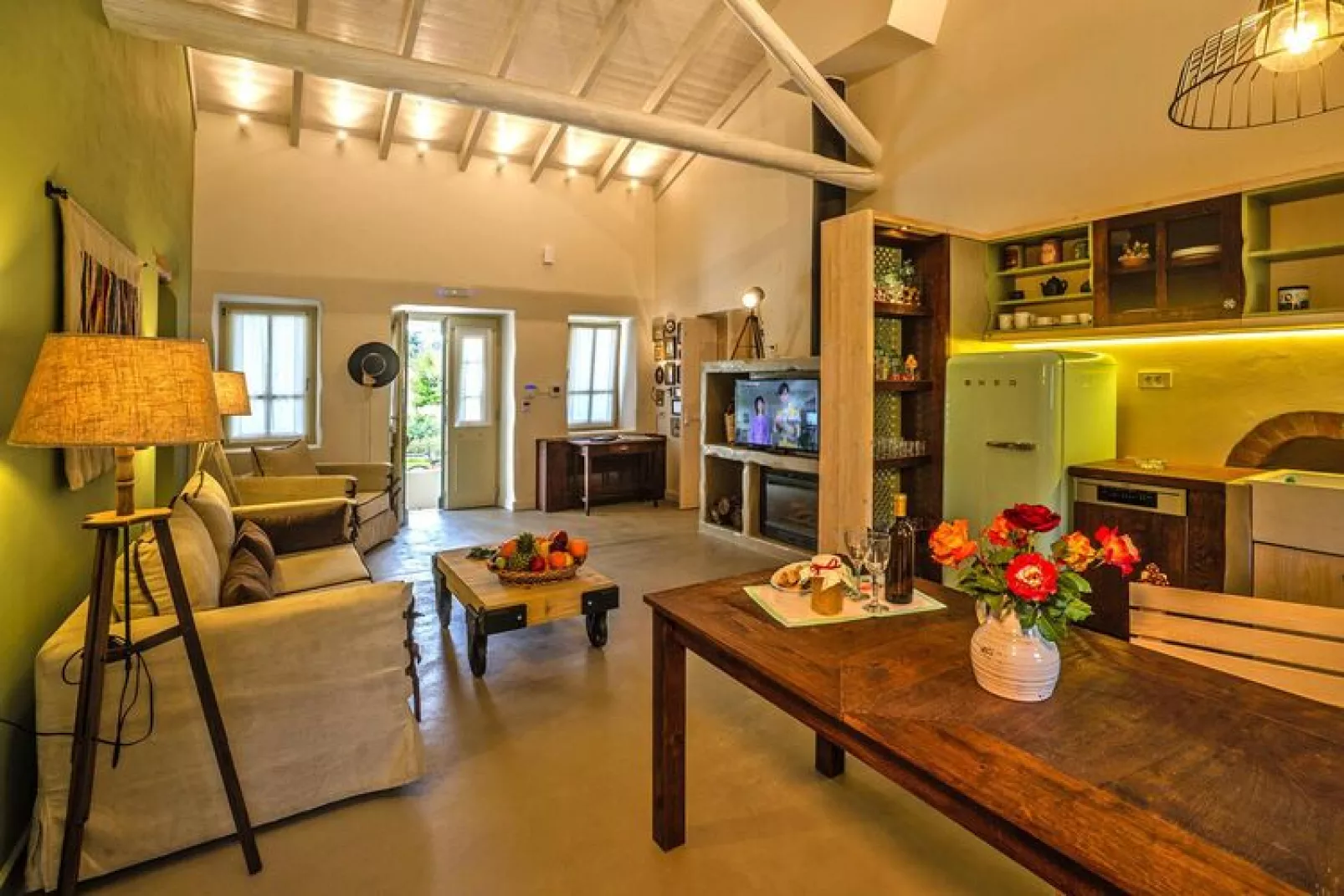 Villa Gerani-Villa Geraniotis ca 155 qm 7 pax-Küche