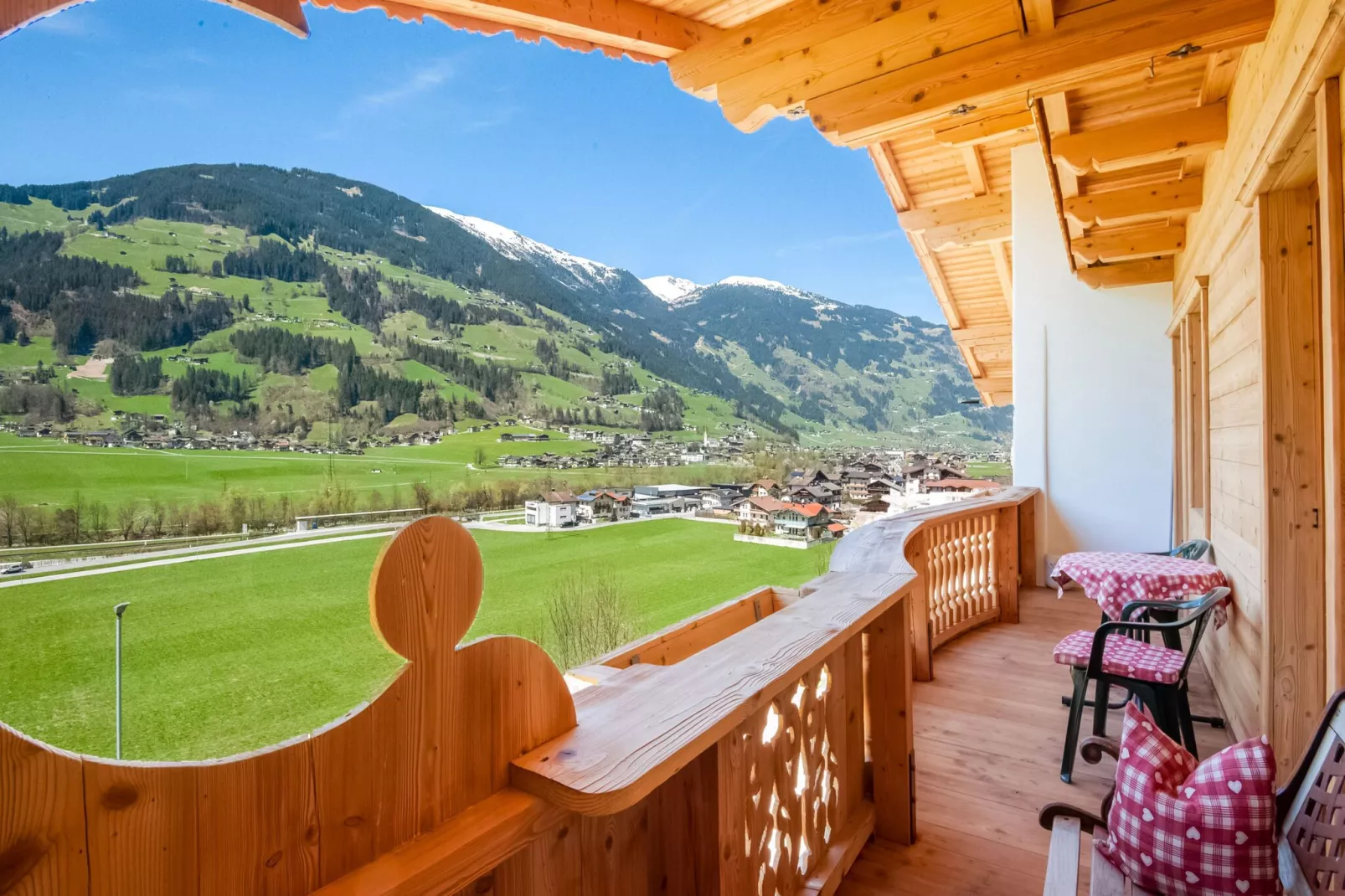 Apartment Zillertalblick-Aussicht Sommer