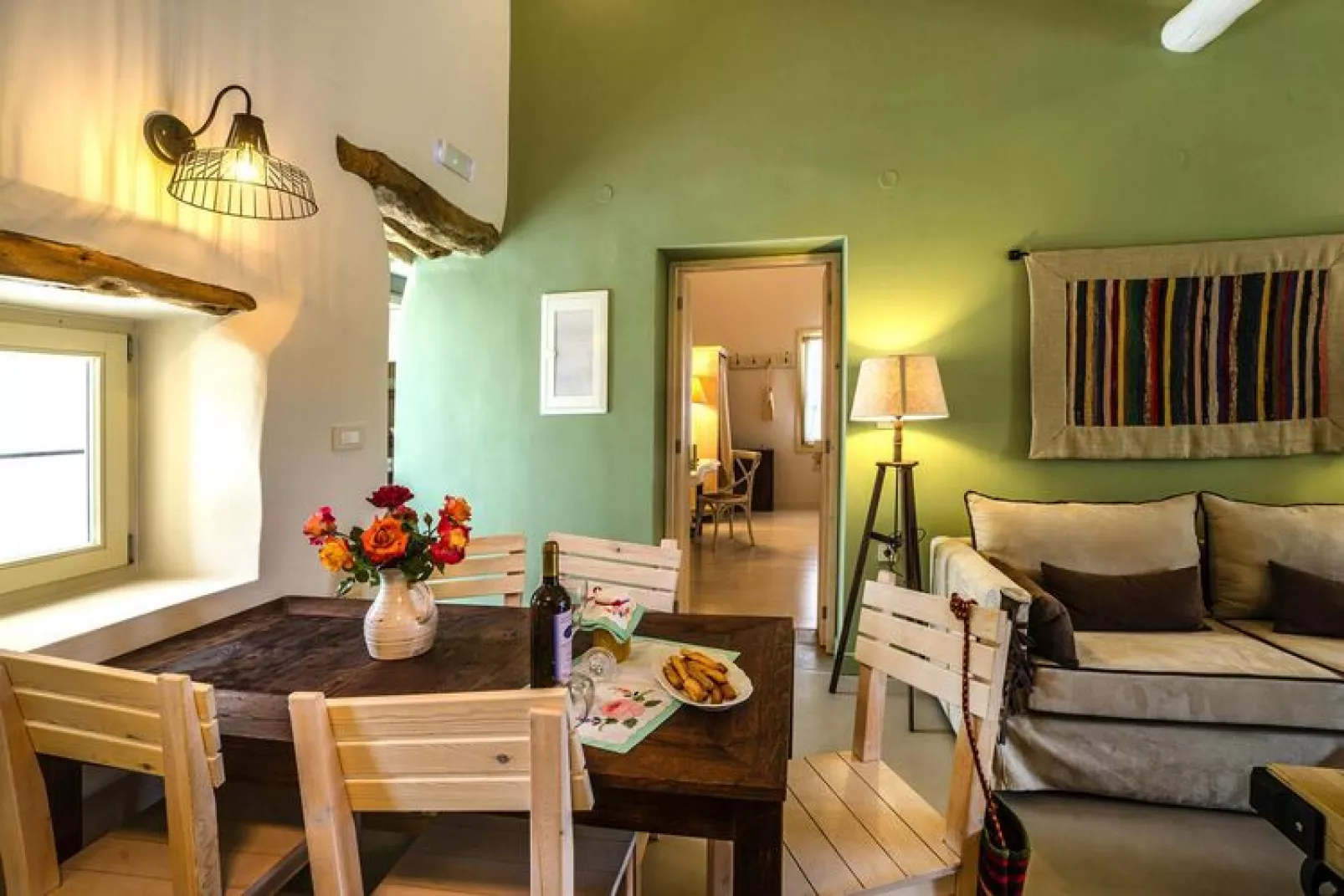 Villa Gerani-Villa Geraniotis ca 155 qm 7 pax-Esszimmer