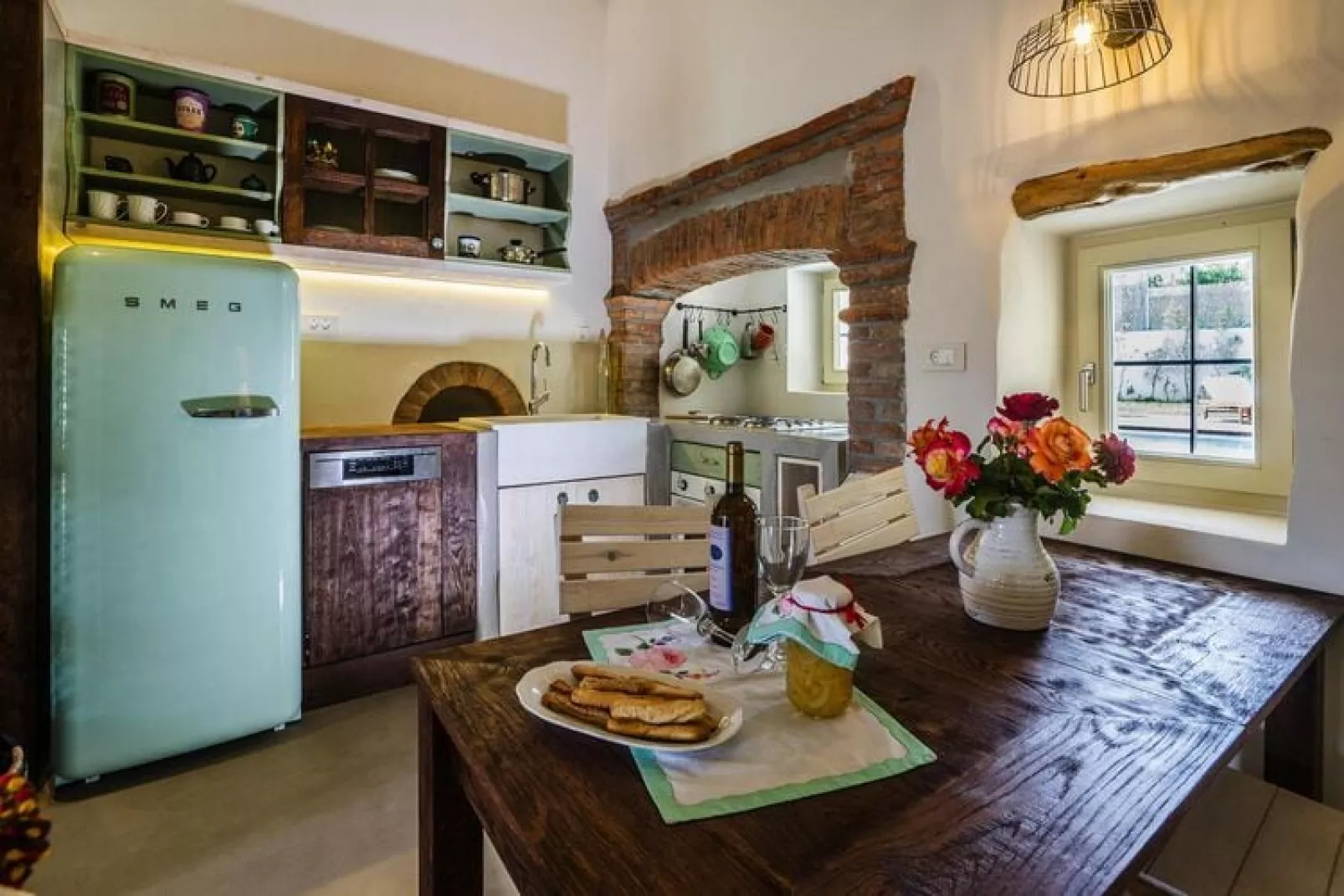 Villa Gerani-Villa Geraniotis ca 155 qm 7 pax-Küche