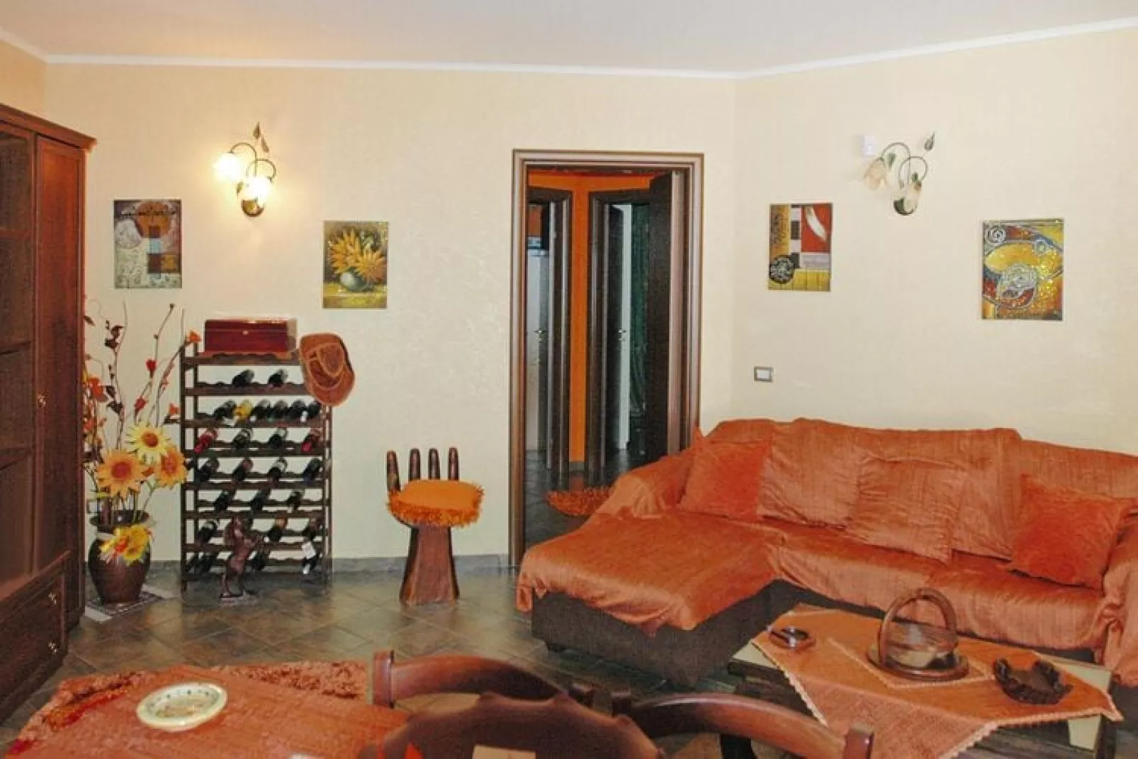 Holiday home Villa Sally mit Privatpool Floridia-Living room