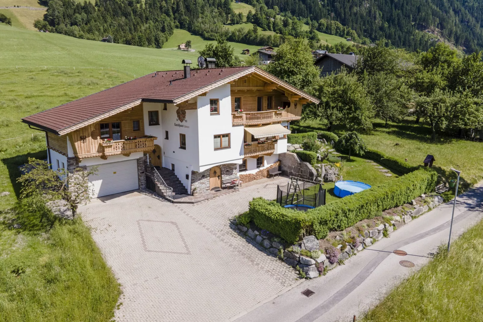 Apartment Panoramablick-Exterior summer