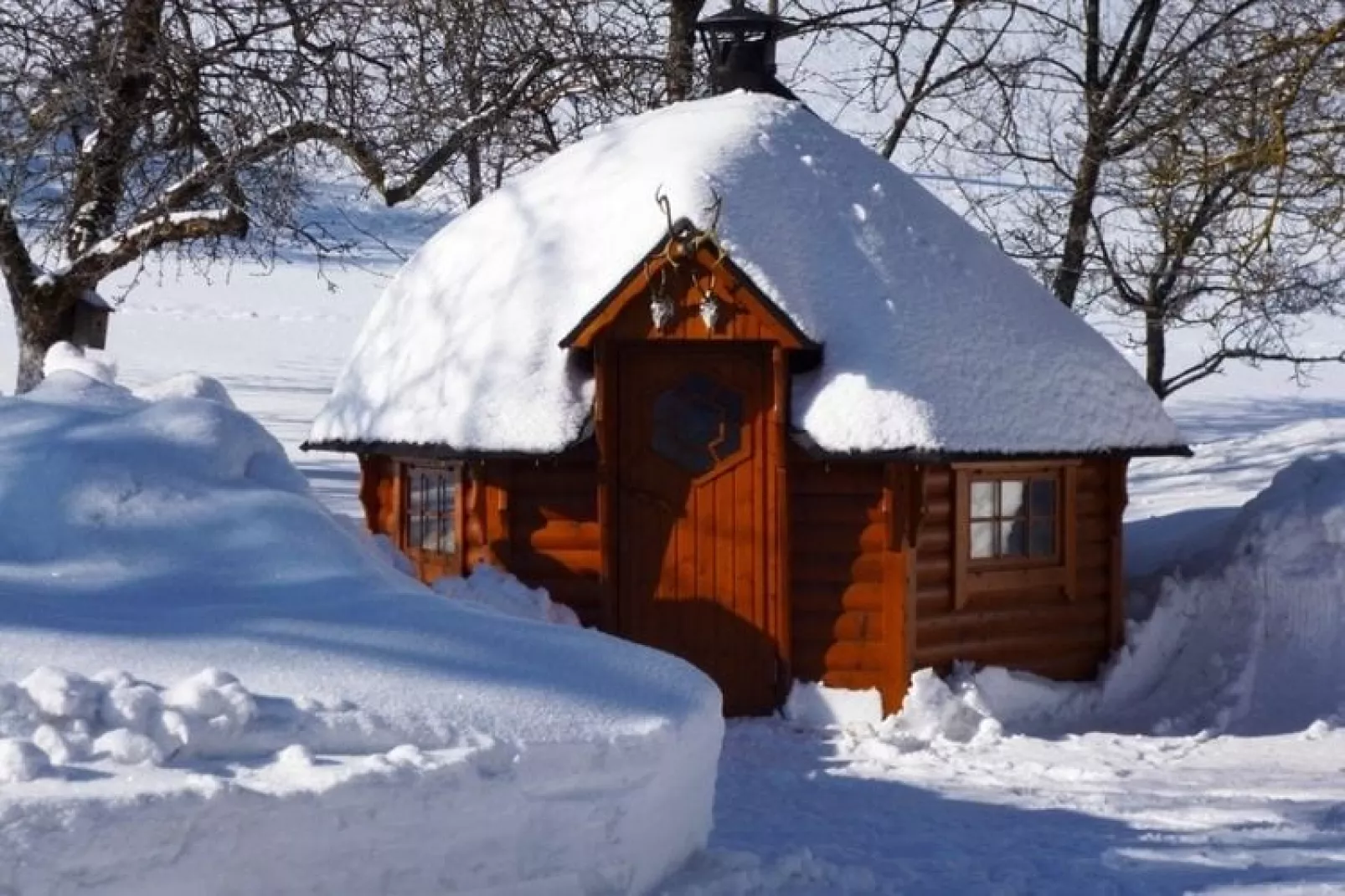 Gästehaus Kandlbinder-Garden in winter