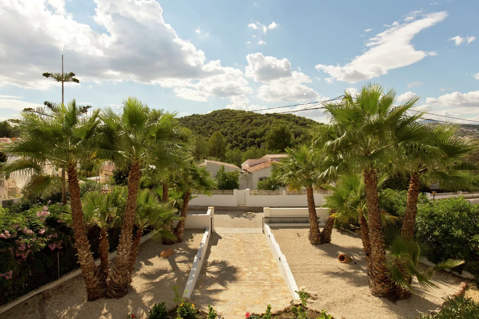 Villa Junique-Gardens summer