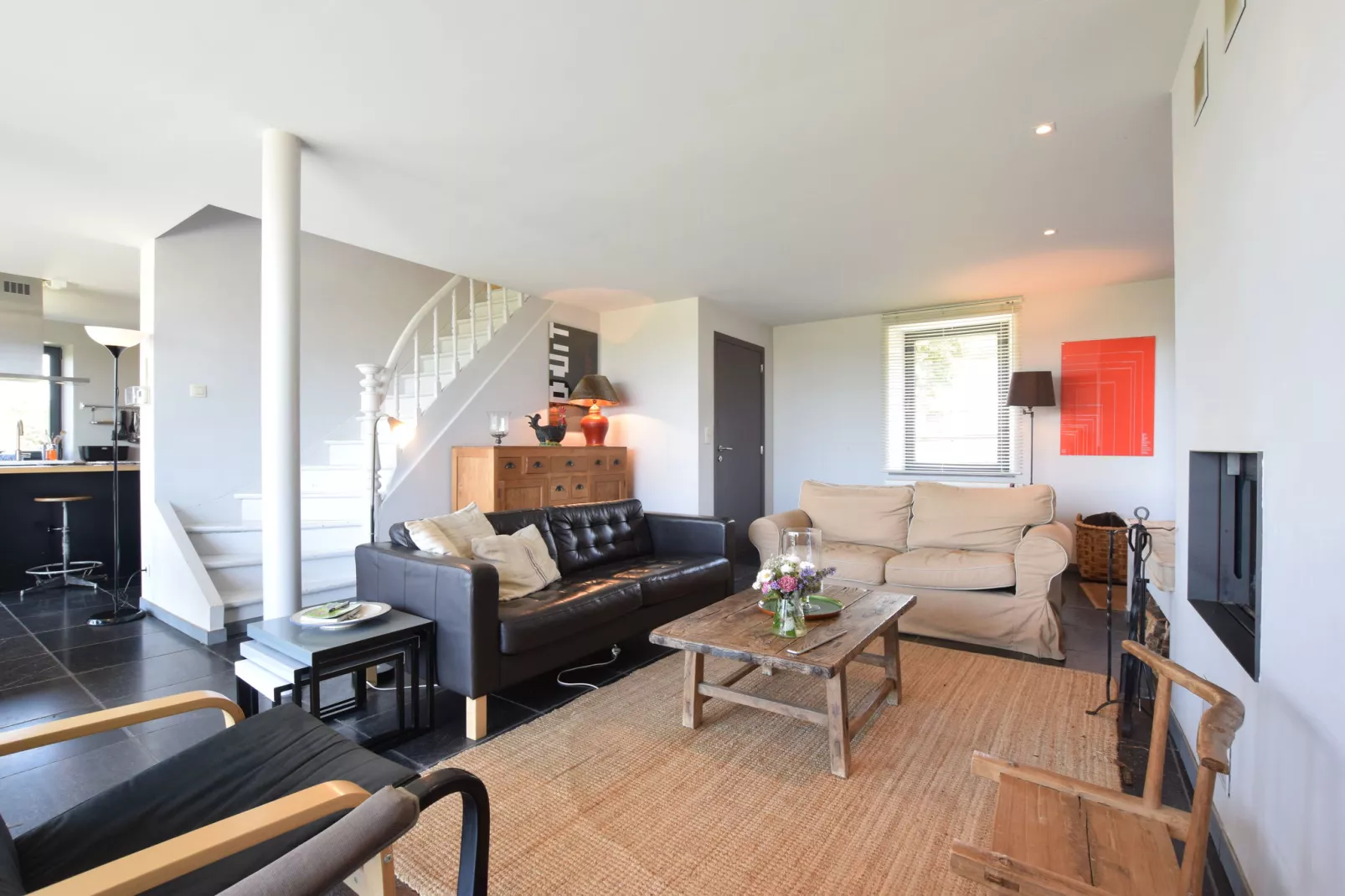 La Sapinière-Living room